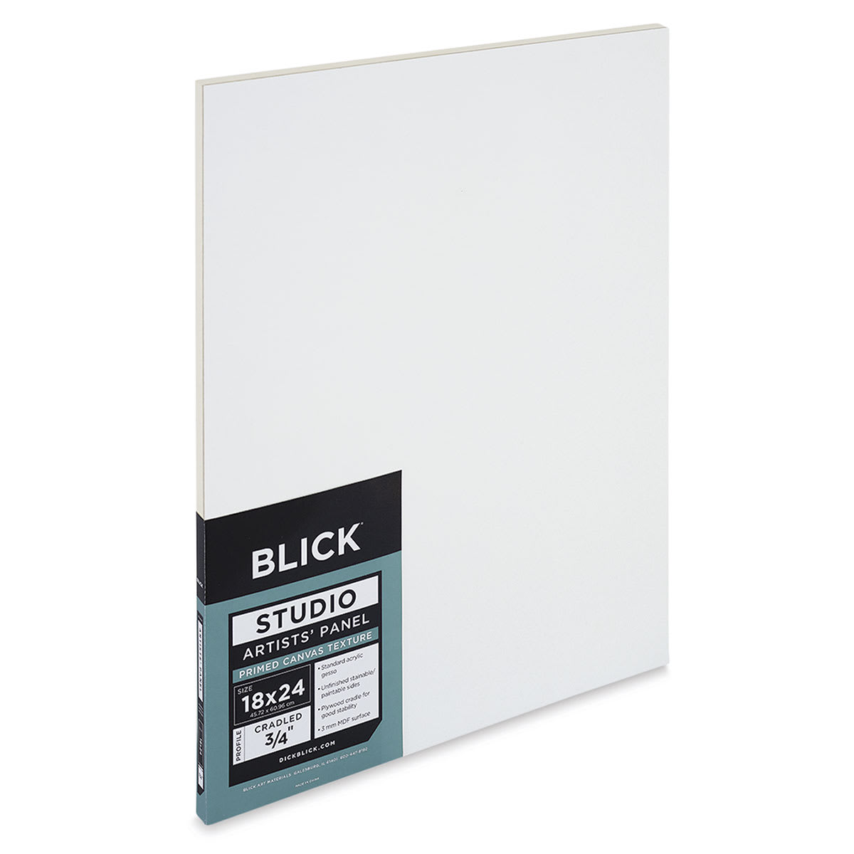 Blick Studio Artists' Board - 18" x 24" x 3/4", Traditional angled