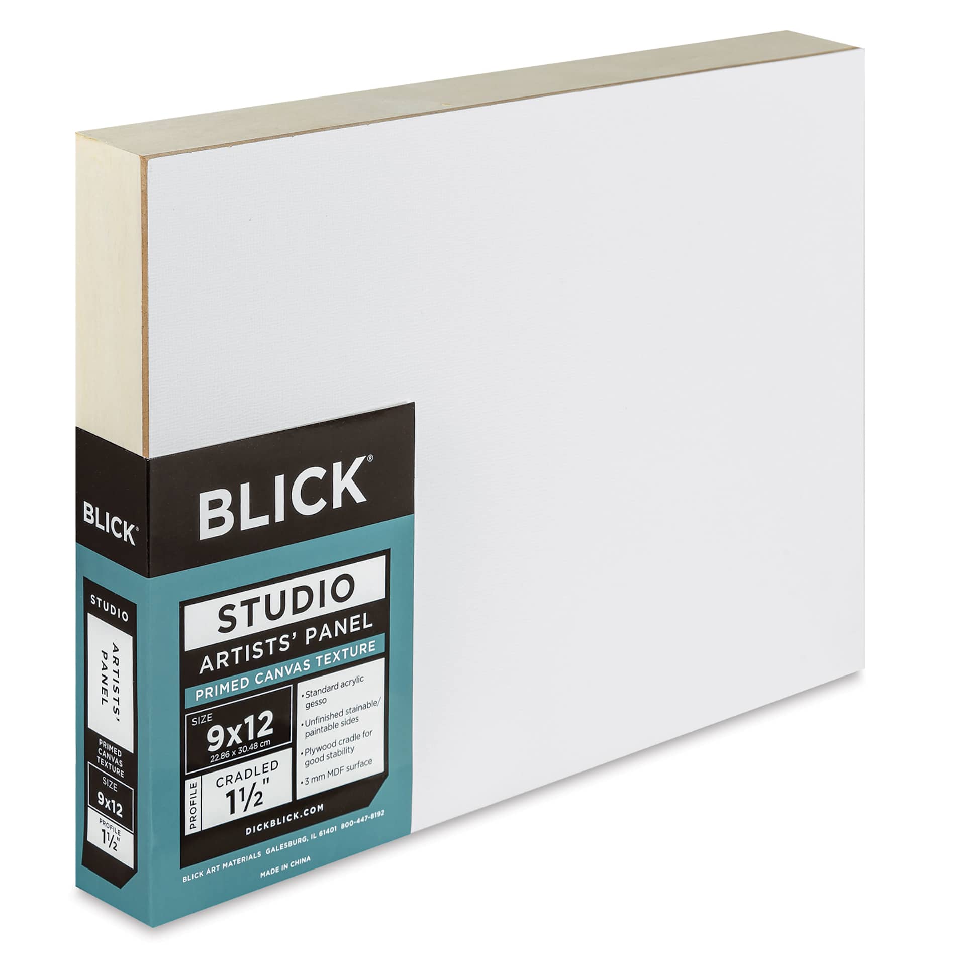 Blick Studio Artists' Board - 9" x 12" x 1-1/2", Gallery