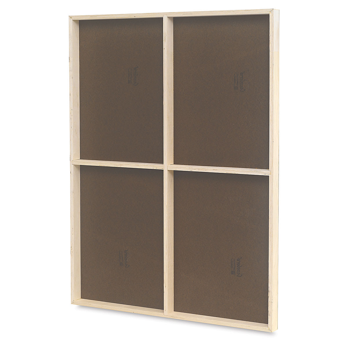 Ampersand Gessobord - 36'' x 36'' x 2'' Cradled (back)