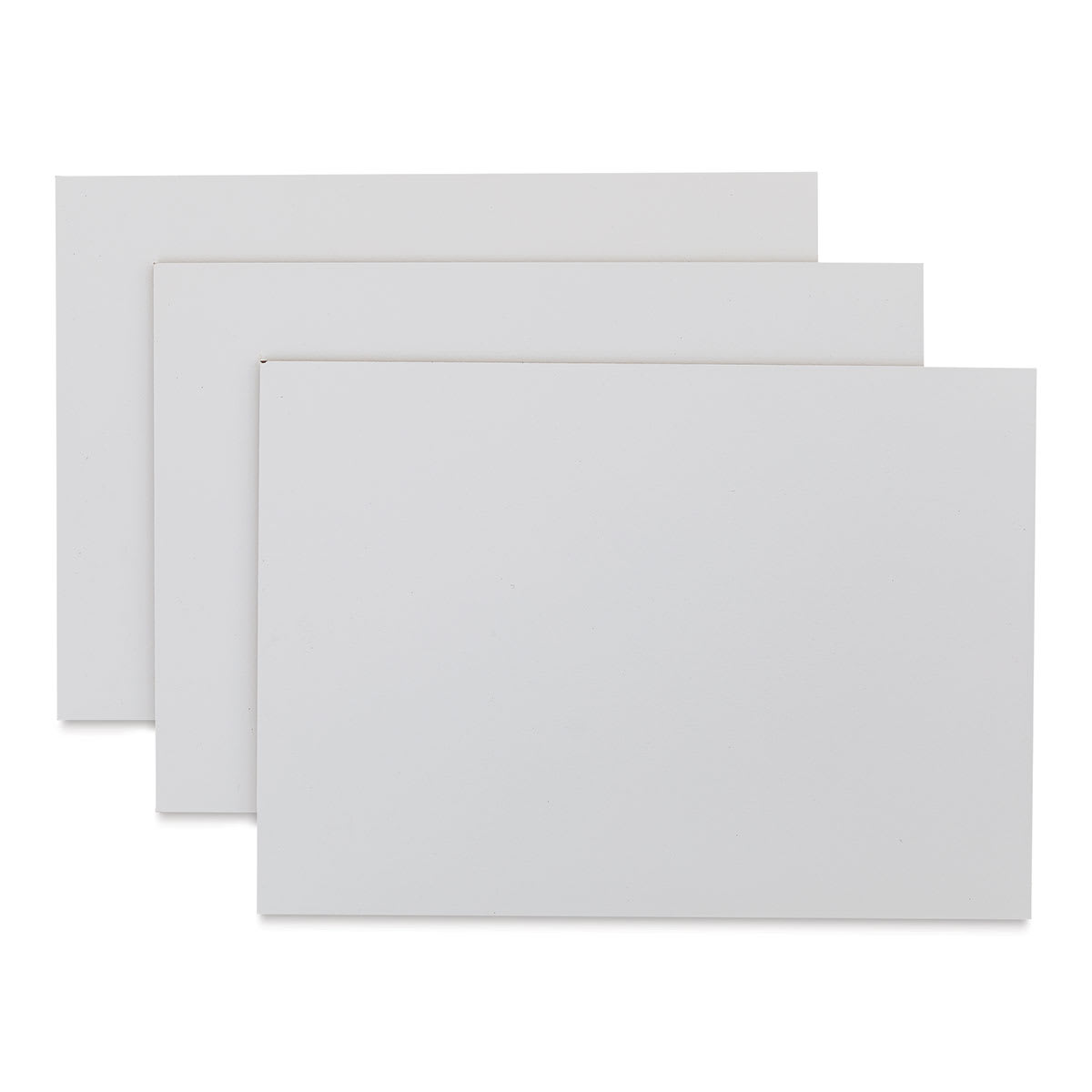 Ampersand Encausticbord Pack - 5" x 7" x 1/8", Flat, Pkg of 3 out of packaging