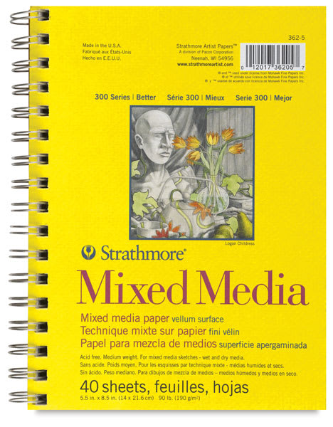 Strathmore 300 Series Mixed Media Pads Strathmore 300 Series Mixed Media Pads