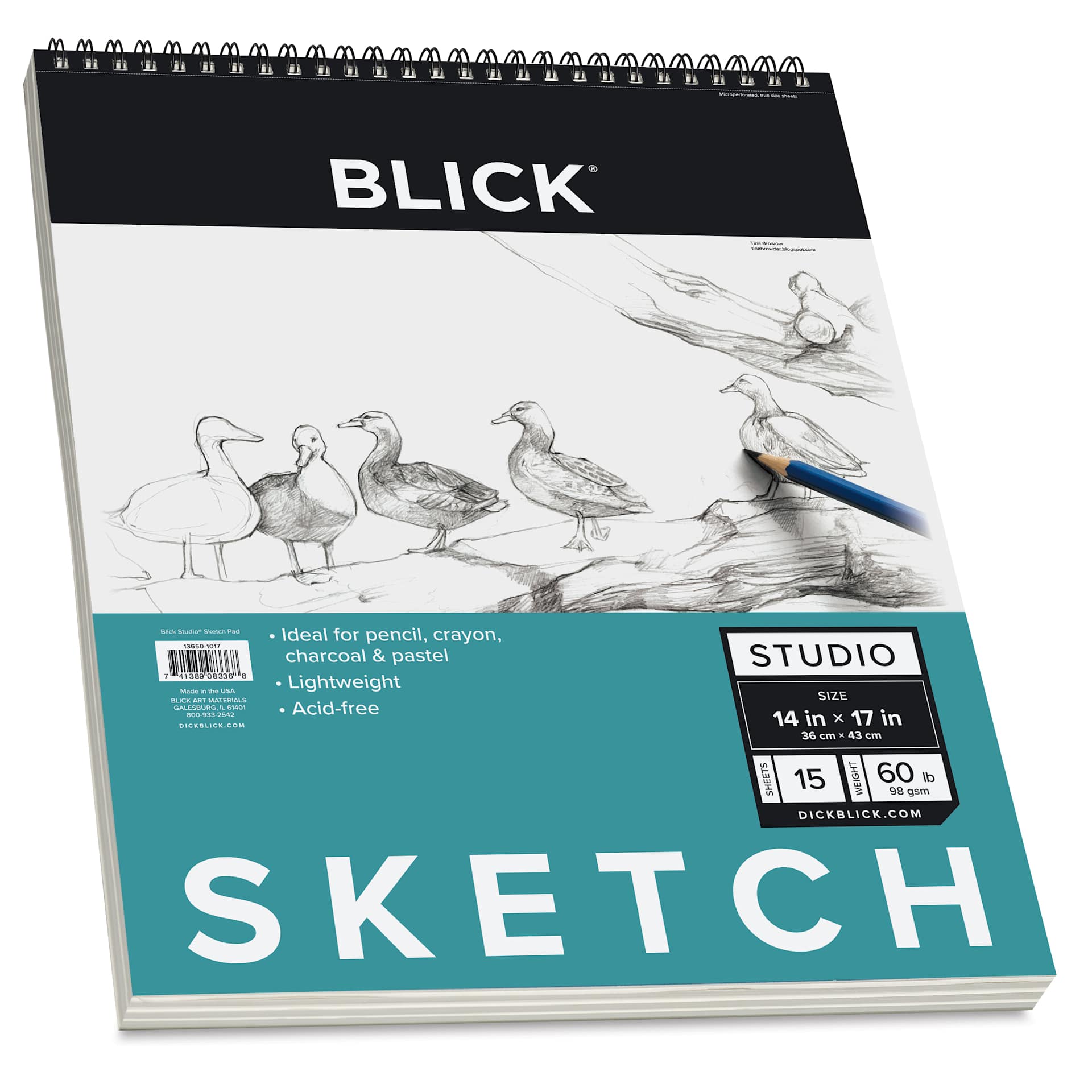 Blick Studio Sketch Pad - 14" x 17", 100 Sheets