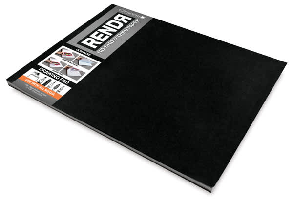 Crescent RendR No Show Drawing Pad - Tapebound, 16 Sheets Crescent RendR No Show Drawing Pad - Tapebound, 16 Sheets