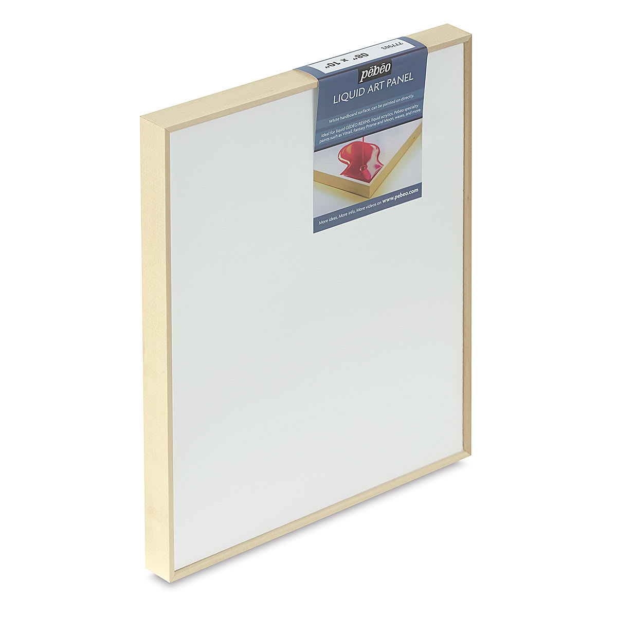 Pebeo Liquid Art Panel - 8" x 10", 3/4" Profile