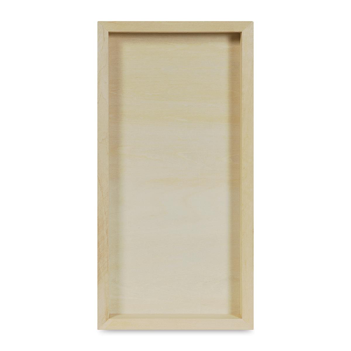 Blick Premier Wood Panel - 10'' x 20'', 1-1/2'' Gallery Profile, Cradled (back)