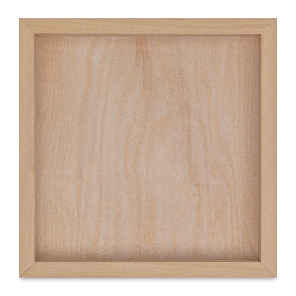 Blick Premier Wood Panel - 12'' x 12'', 1-1/2'' Gallery Profile, Cradled (back)