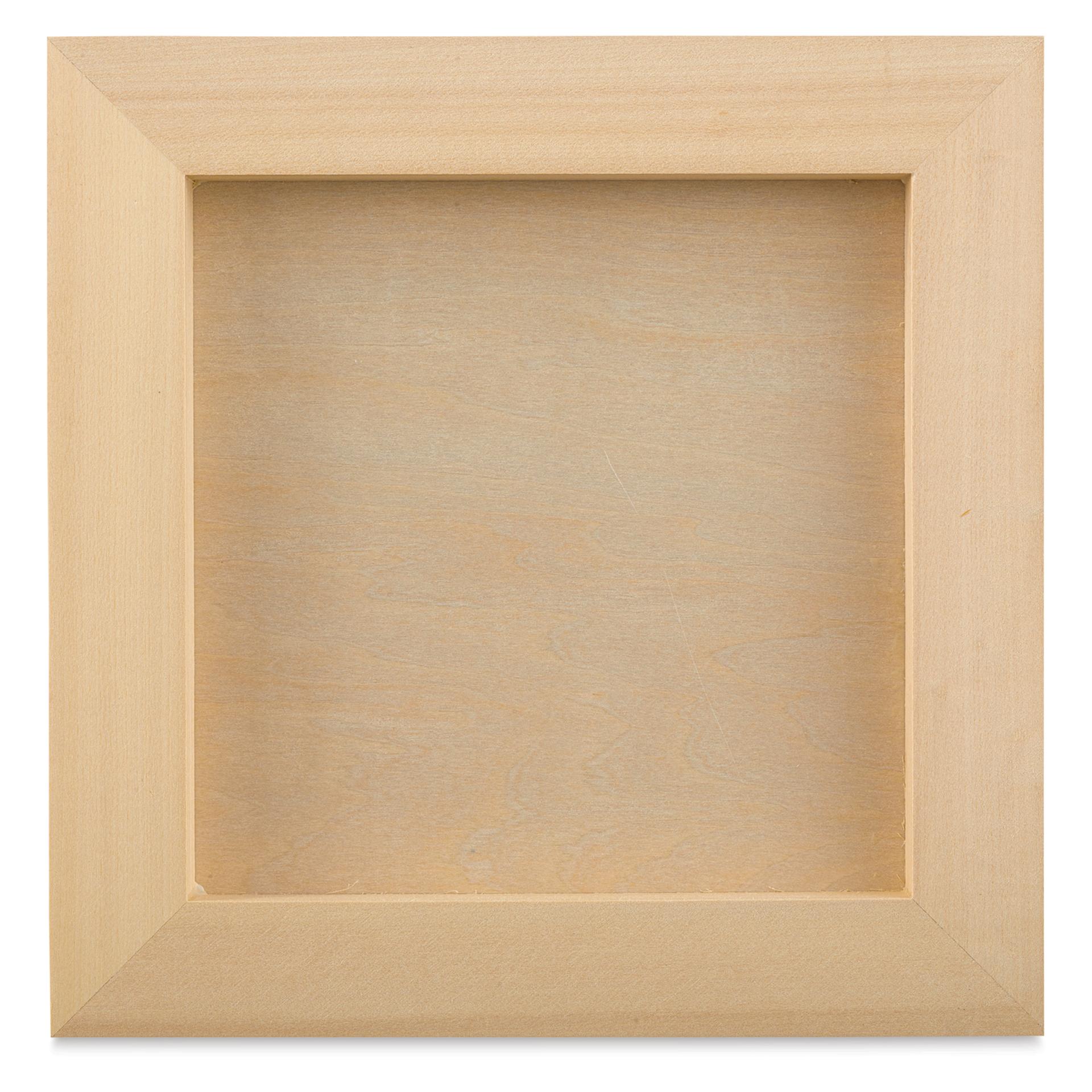 Blick Premier Wood Panel - 10" x 10", 7/8" Traditional Profile, Cradled