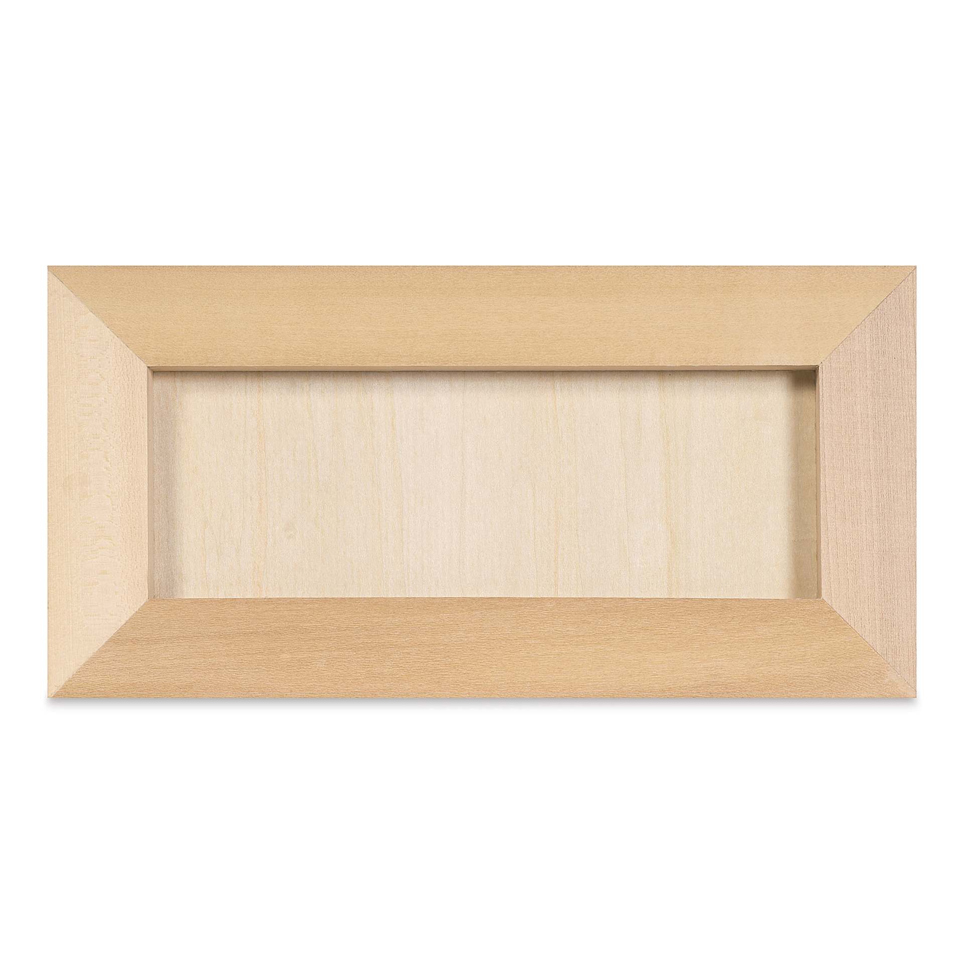 Blick Premier Wood Panel - 6" x 12", 7/8" Traditional Profile, Cradled