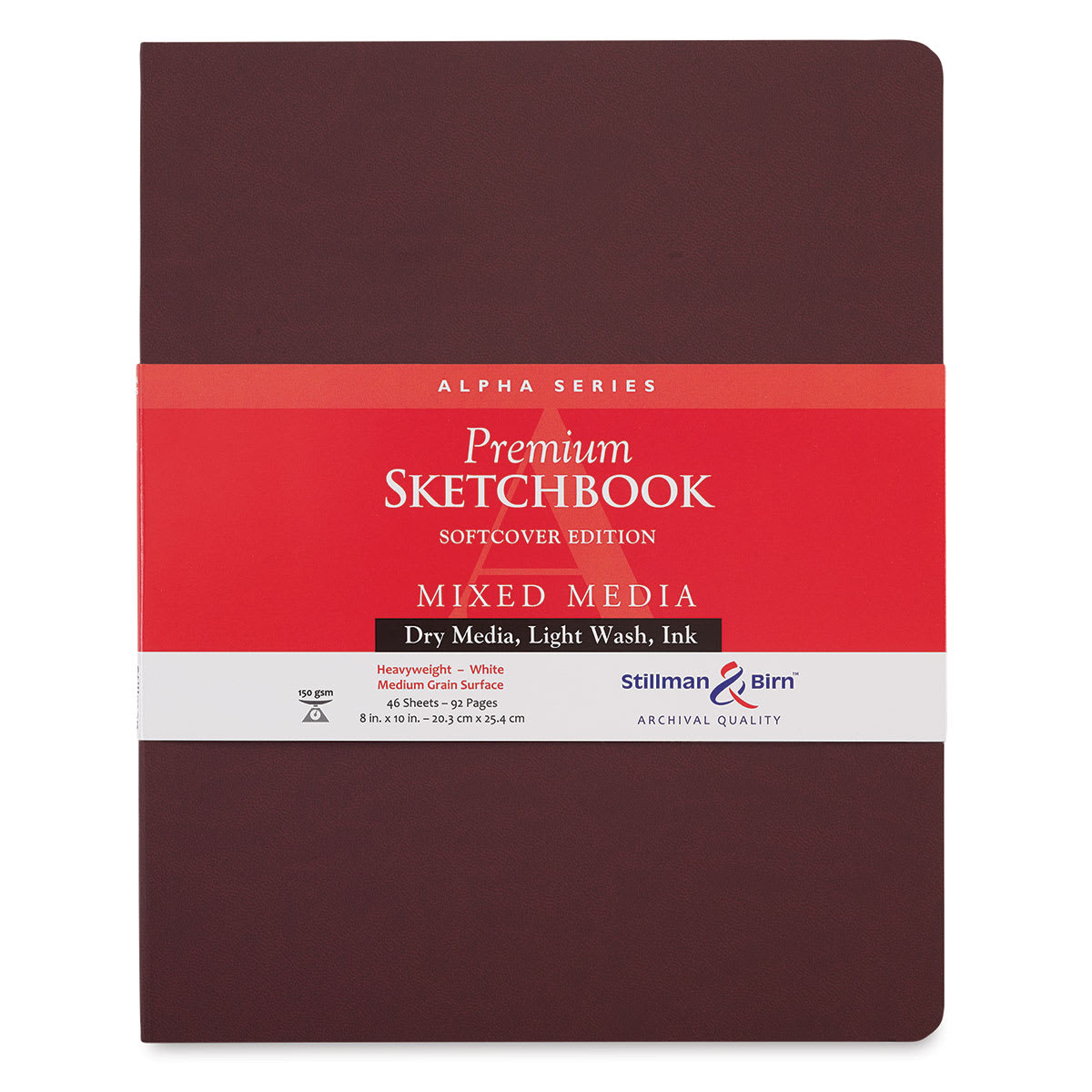 Stillman & Birn Alpha Series Softcover Sketchbook - 10" x 8"