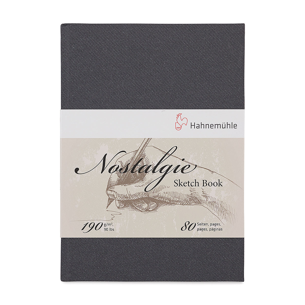 Hahnemühle Nostalgie Sketch Book - 11-1/2" x 8", Portrait