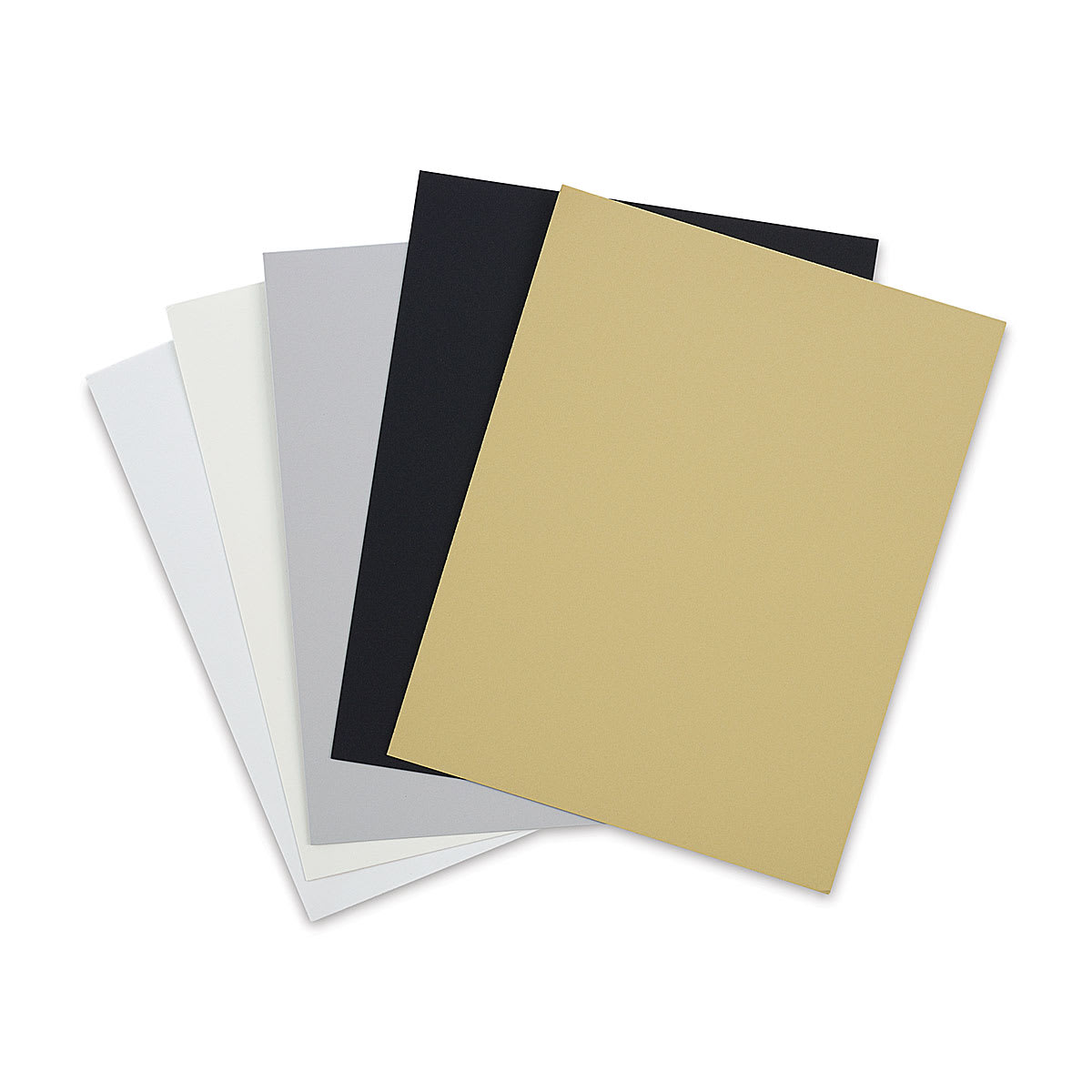 Arnhem 1618 Paper Pads by Speedball - Assorted Colors, 8-1/2" x 11", sheets fanned out