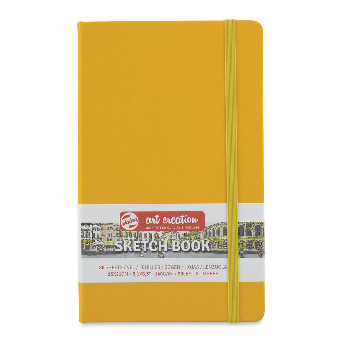 Talens Art Creations Sketchbook - Golden Yellow, 8.3" x 5.1"