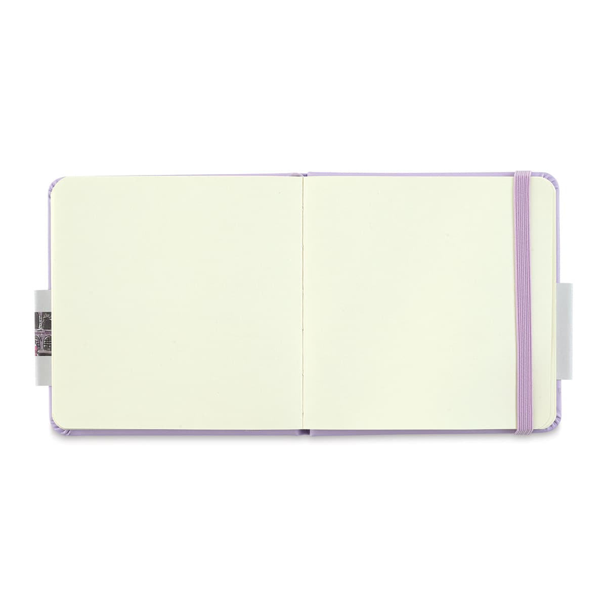 Talens Art Creations Sketchbook - Pastel Violet, 4.7" x 4.7" (open to show paper)