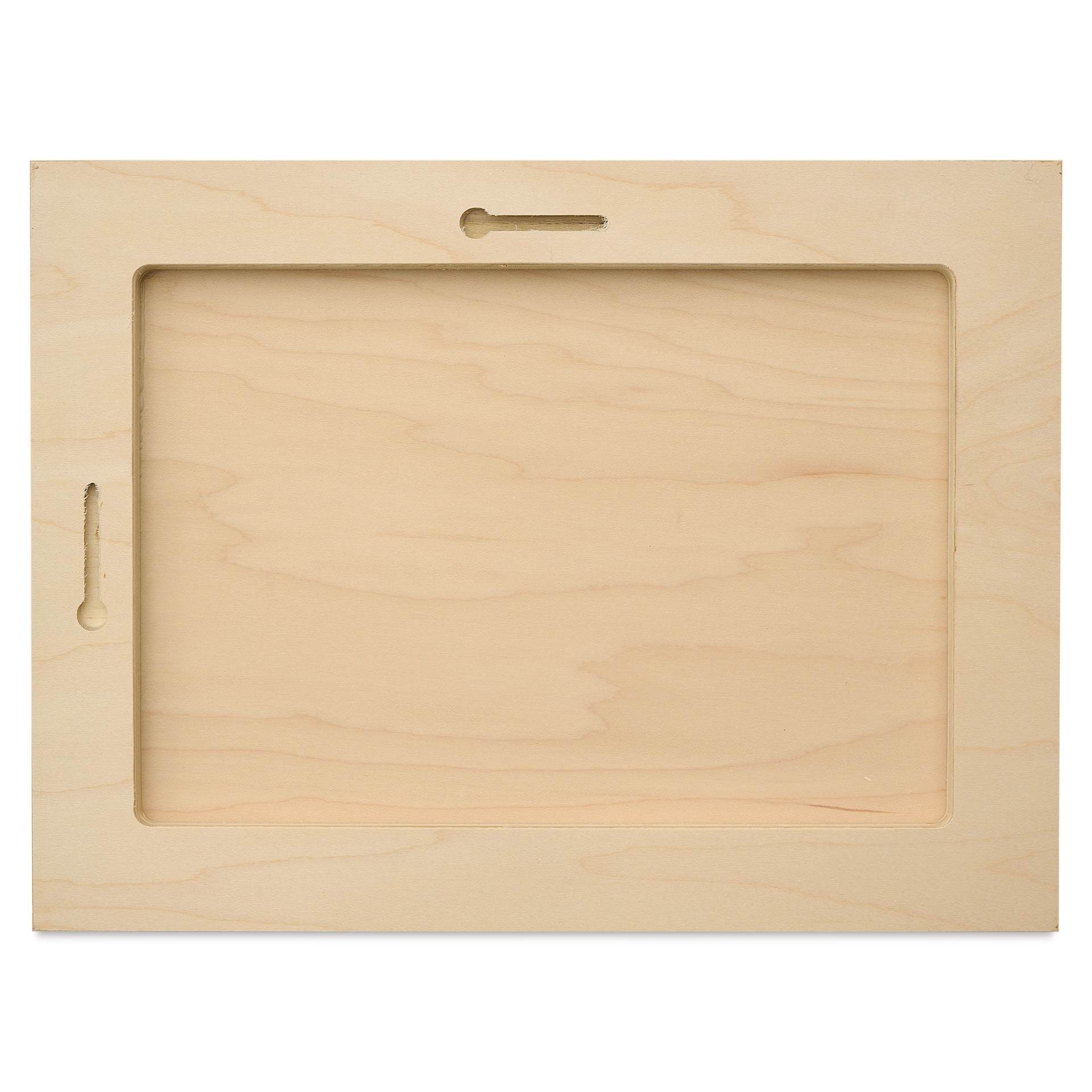 Art Boards Natural Maple Panel - 9" x 12", 1" Cradle - back