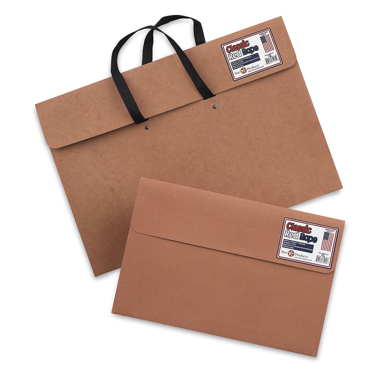 Star Products Red Wallet Portfolios (Available with or without Handles)