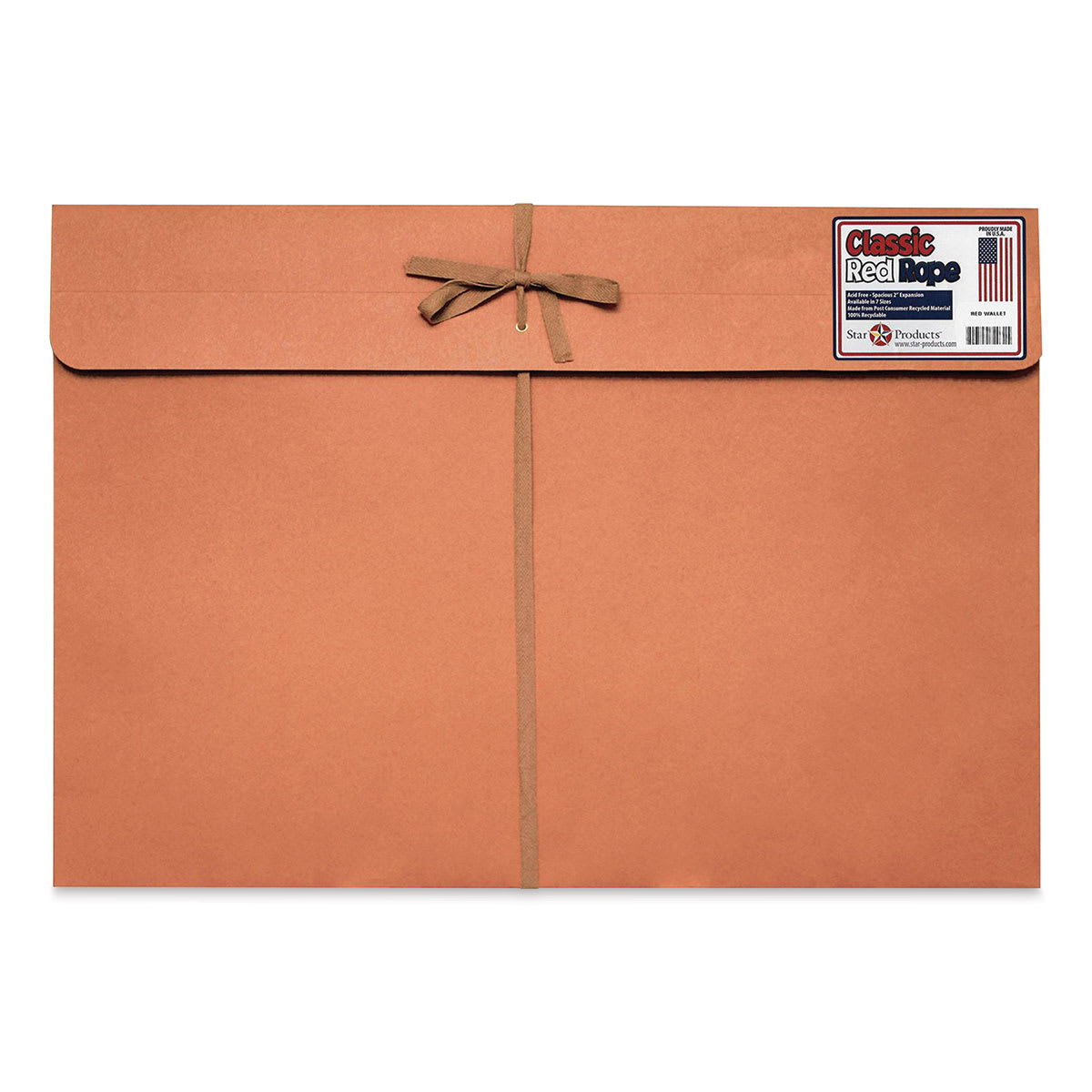 Star Products Wallet Portfolio - 14" x 20", Red