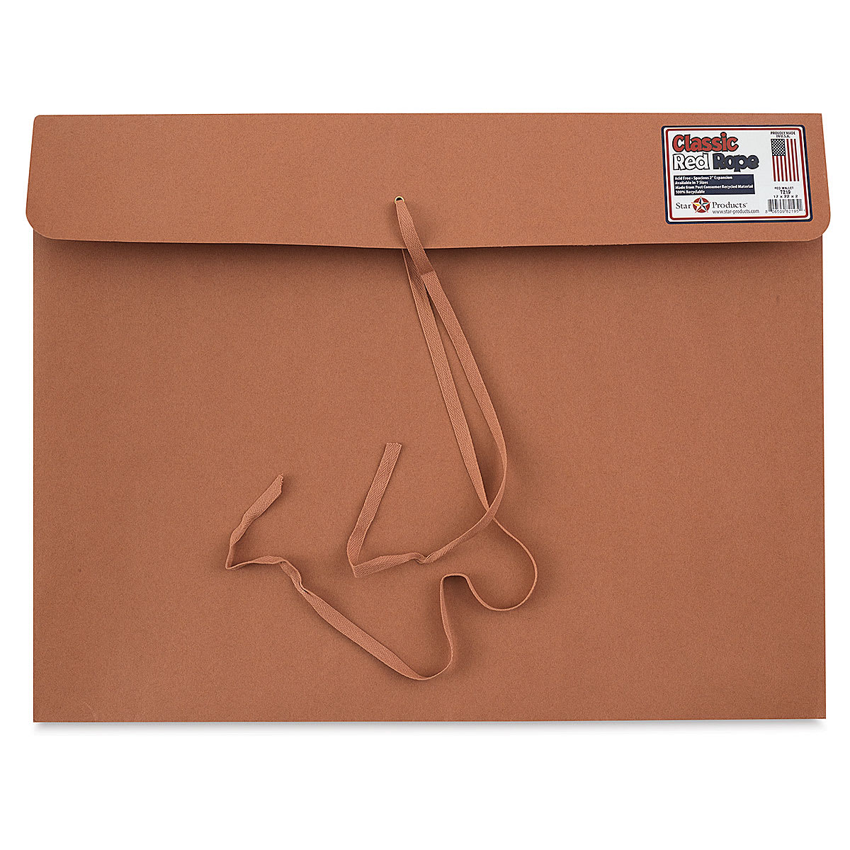 Star Products Wallet Portfolio - 17" x 22", Red