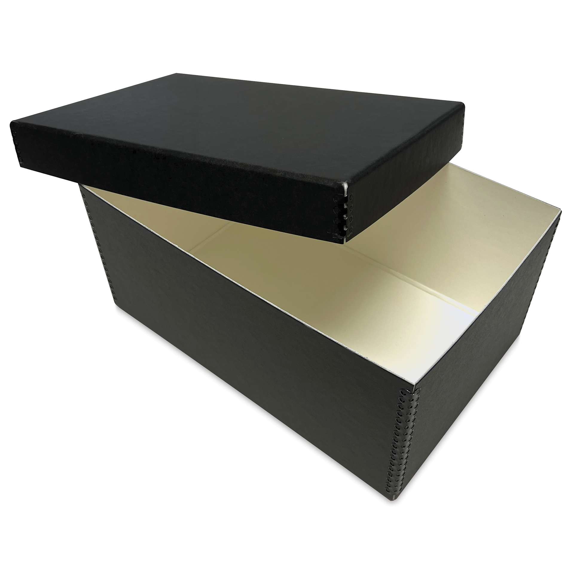 Lineco Archival Photo Box, with lid removed Lineco Archival Photo Box, with lid removed