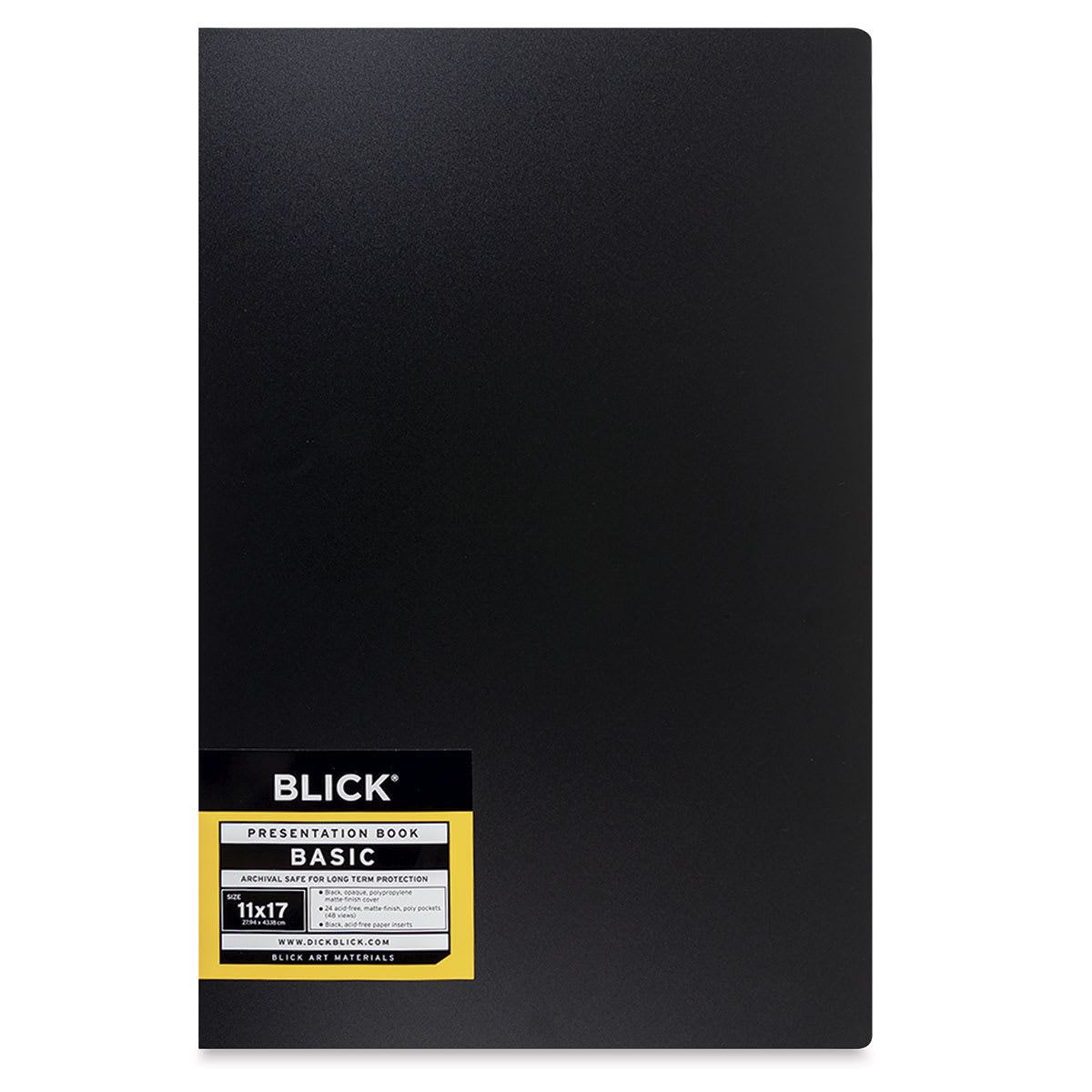 Blick Presentation Book - 17" x 11", Portrait