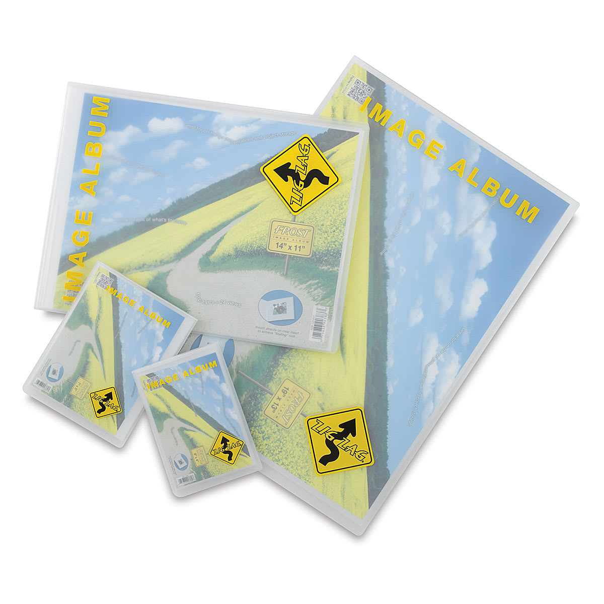 Itoya ZigZag Frost Image Albums - 2 albums shown
