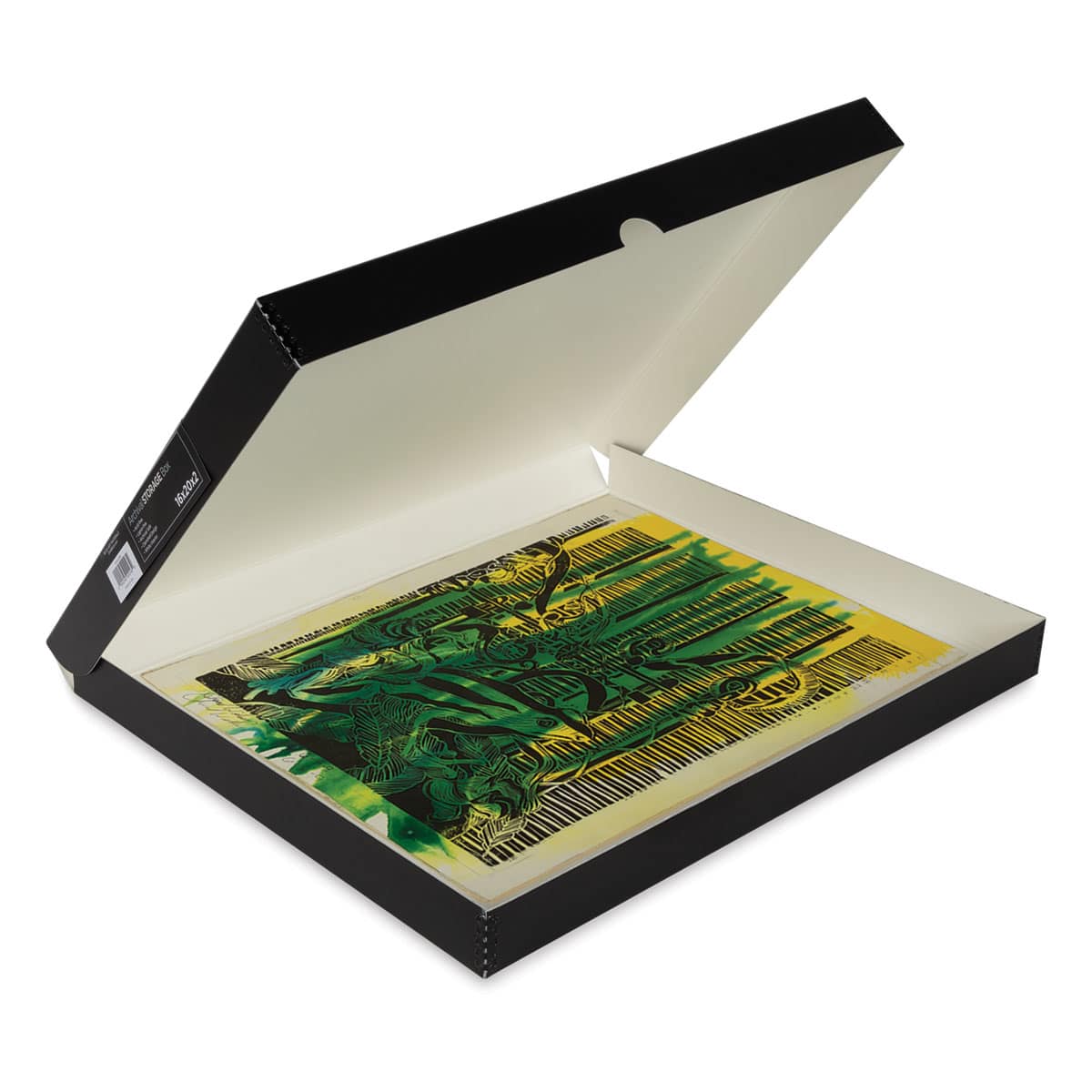 Blick Archival Storage Box - 16" x 20" x 2", Black