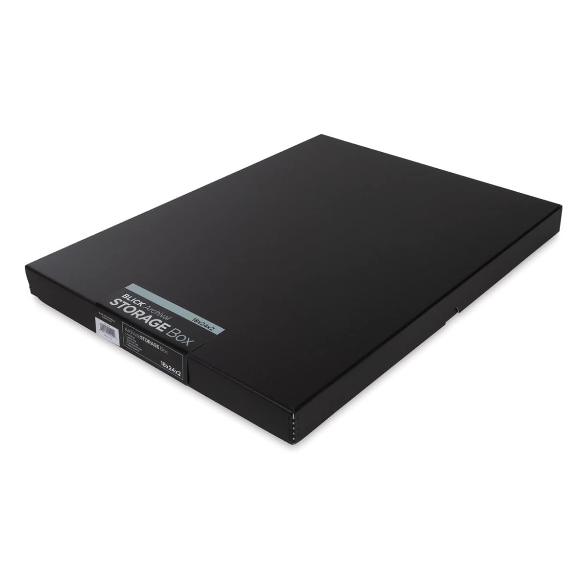 Blick Archival Storage Box - 18" x 24" x 2", Black