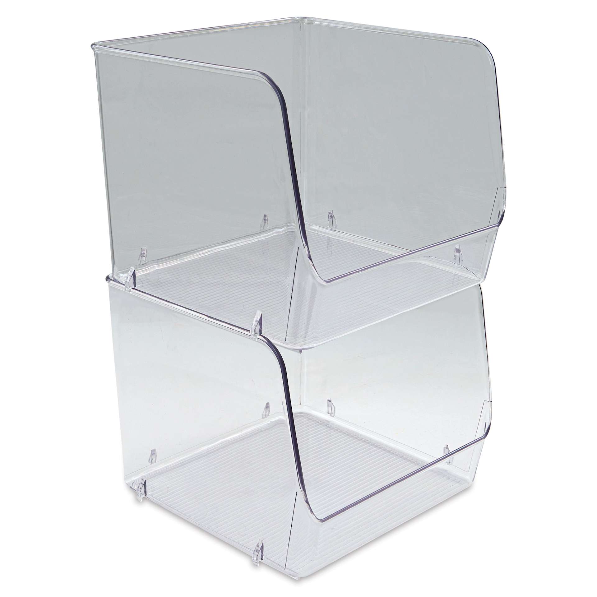 Dial Industries Clear-ly Organized Stacking Bin (two bins stacked, sold separately)