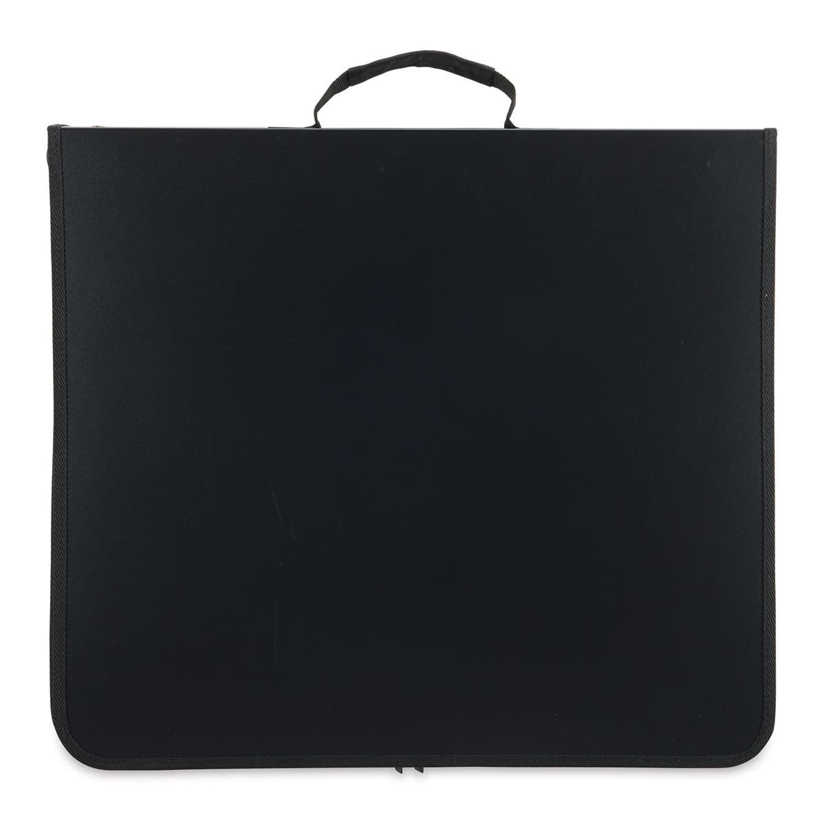Itoya ProFolio Zipper Binder - Side view of closed Binder showing handle Itoya ProFolio Zipper Binder - Side view of closed Binder showing handle