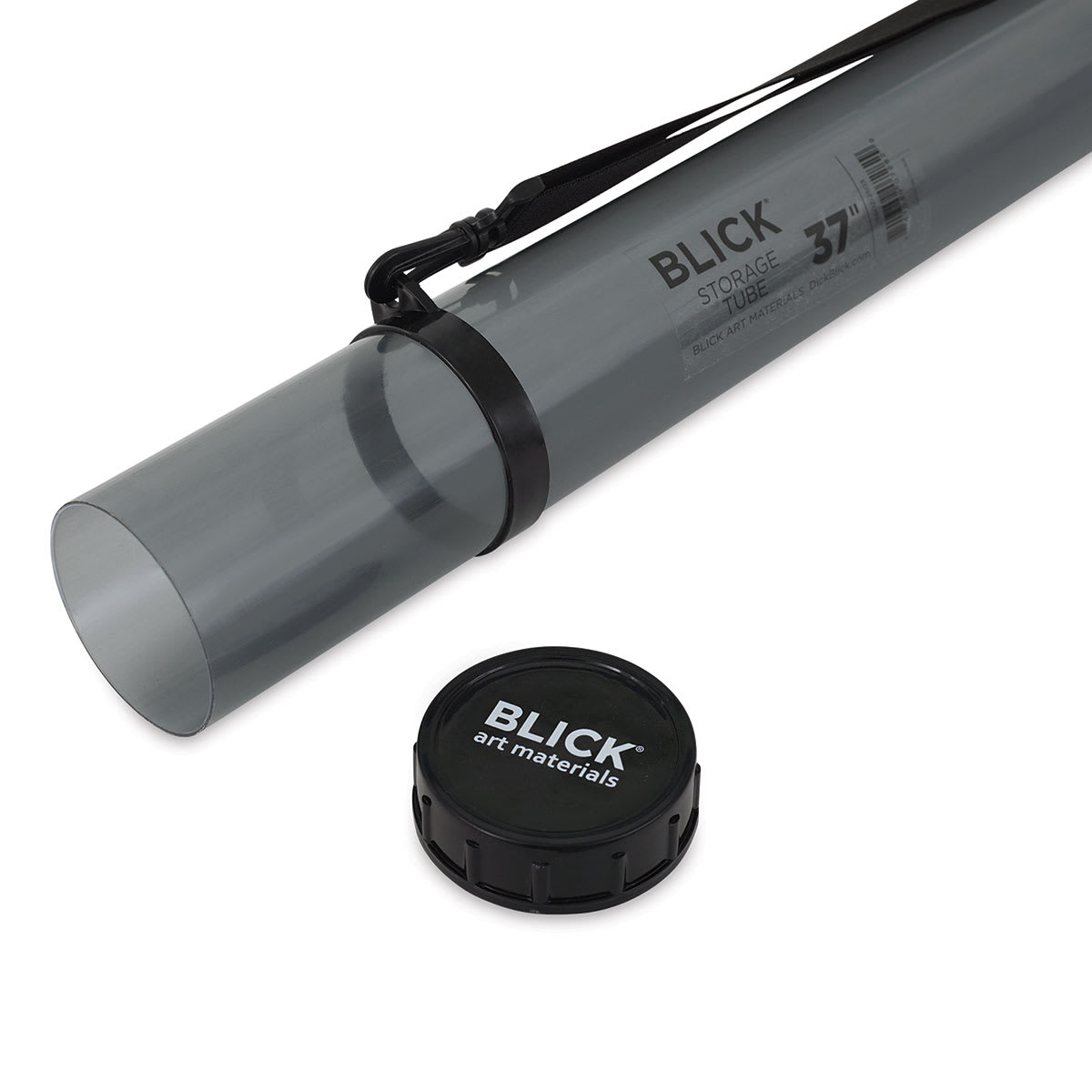 Blick Storage Tube - Gray, 37" Close-up Blick Storage Tube - Gray, 37" Close-up