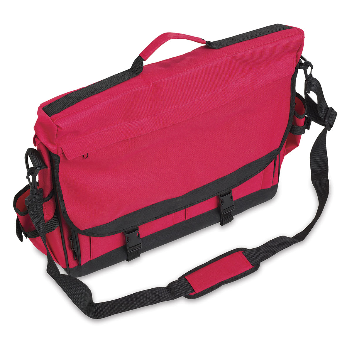 Royal & Langnickel Essentials Art Cargo Carry Bag - Angled view of closed bag Royal & Langnickel Essentials Art Cargo Carry Bag - Angled view of closed bag