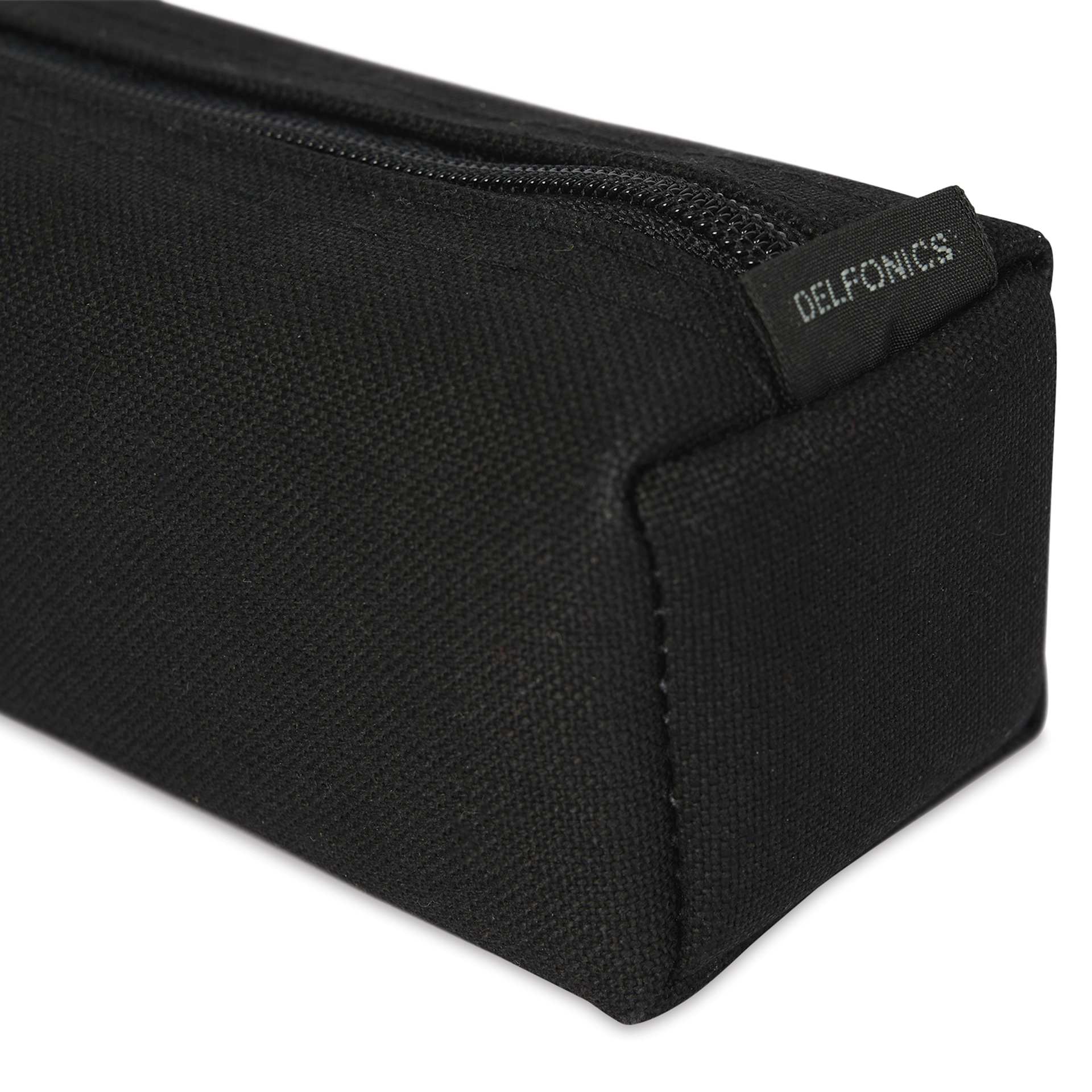 Delfonics Mareku Box Pen Case - Black, corner