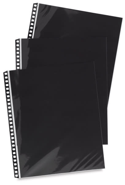 Art Profolio PolyGlass Refill Pages - Three portrait style refill pages shown Art Profolio PolyGlass Refill Pages - Three portrait style refill pages shown