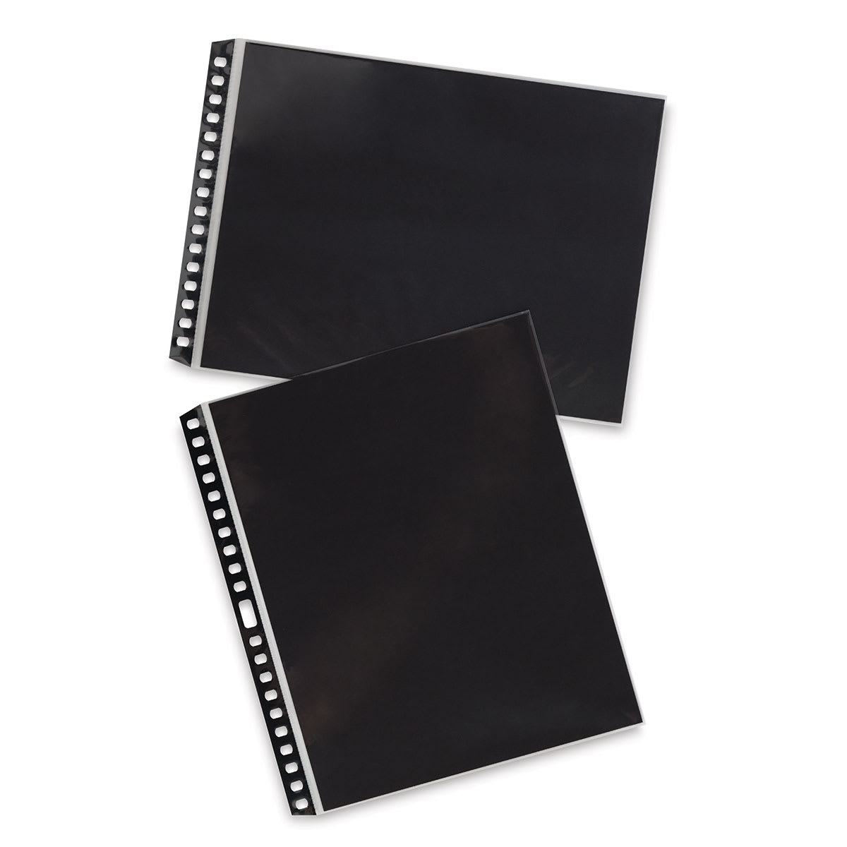 Art Profolio PolyGlass Refill Pages - A portrait and landcape Refill page shown empty Art Profolio PolyGlass Refill Pages - A portrait and landcape Refill page shown empty