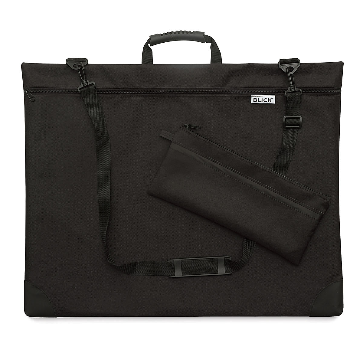 Blick Studio Series Softside Portfolio - 20" x 26", Black (Shown with utility case) Blick Studio Series Softside Portfolio - 20" x 26", Black (Shown with utility case)