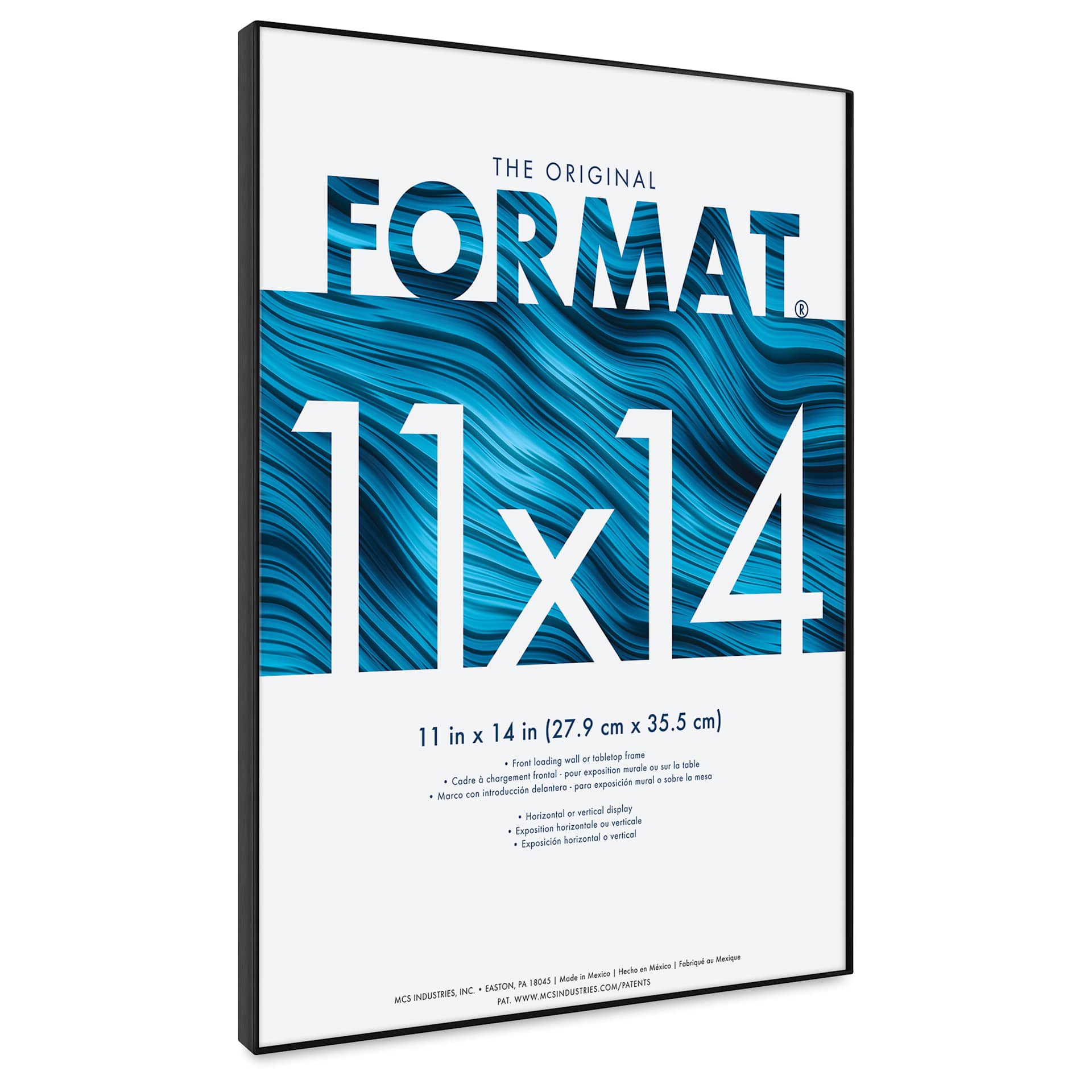 Format Frame - 11" x 14" side view