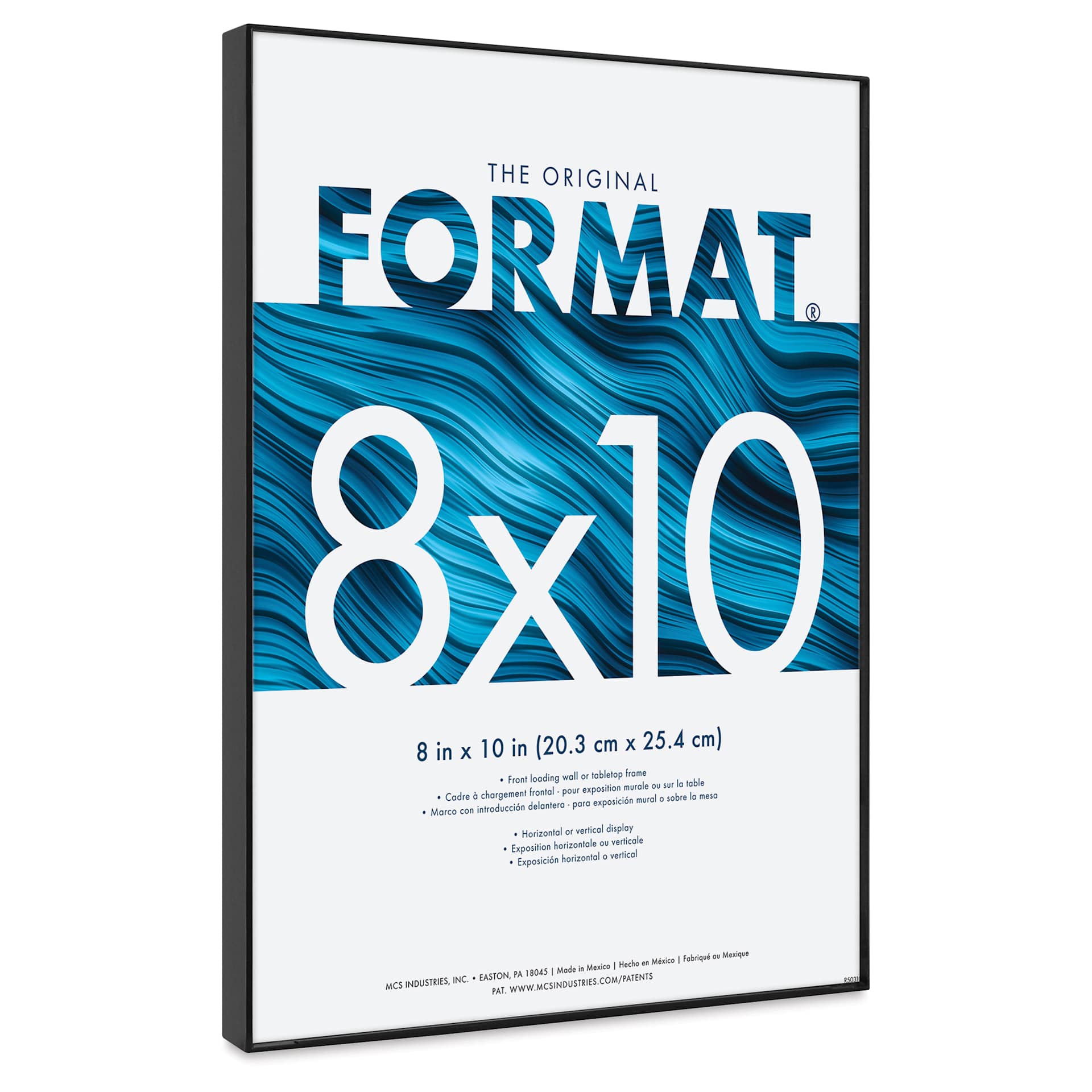 Format Frame - 8" x 10" side view