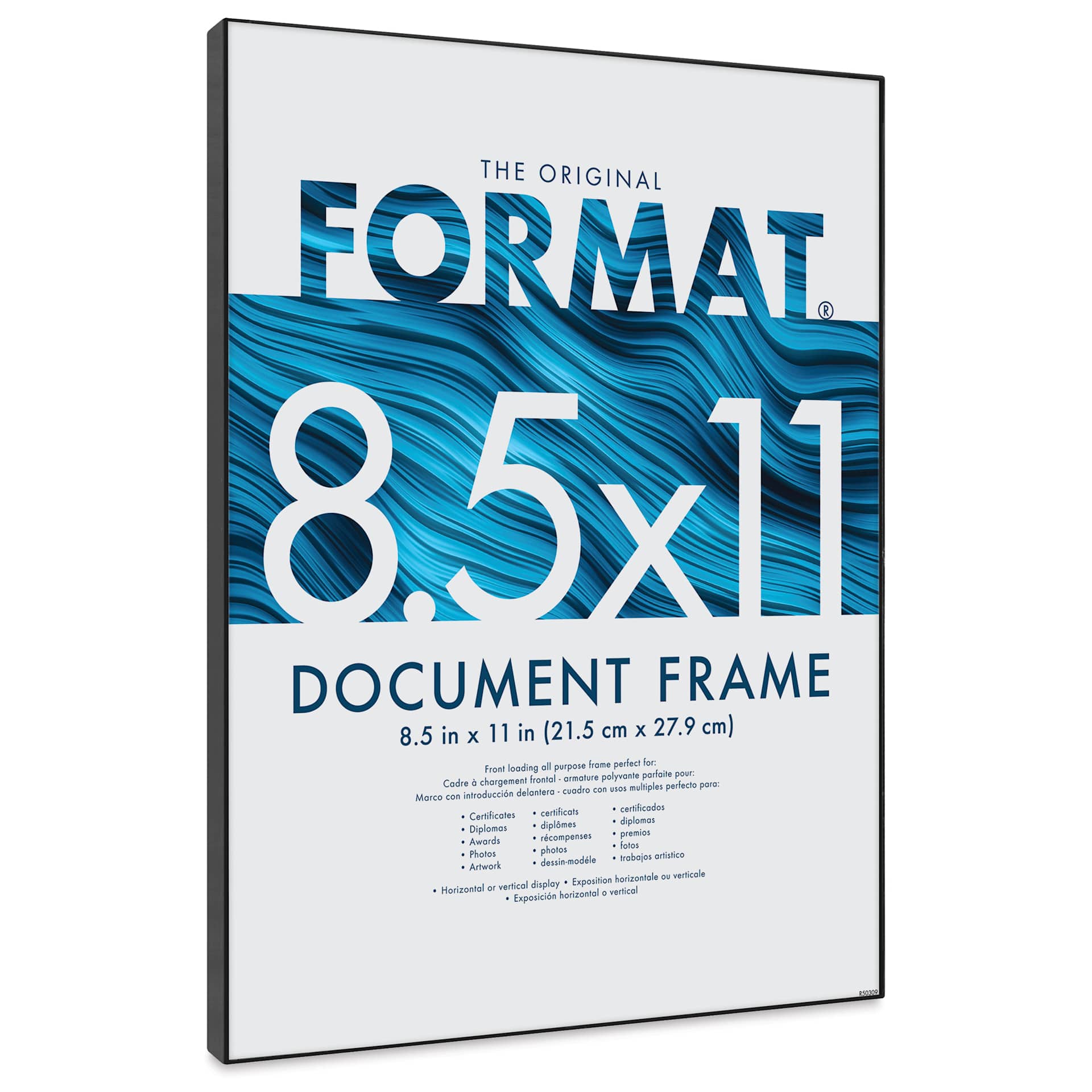 Format Frame - 8-1/2" x 11" side view