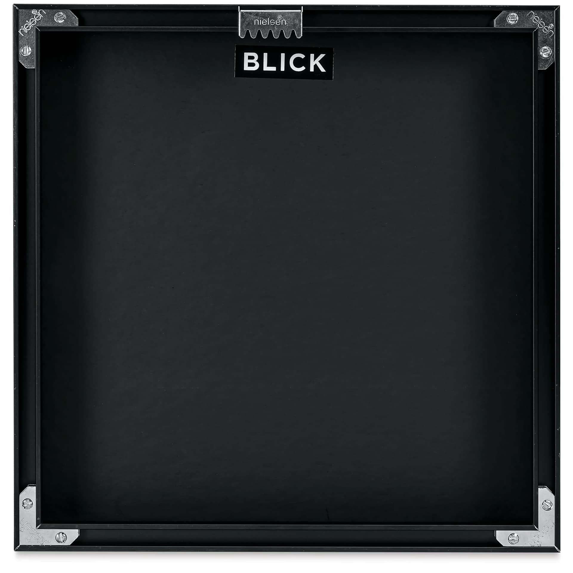 Blick Metal Gallery Frame - Black, 12” x 12” back