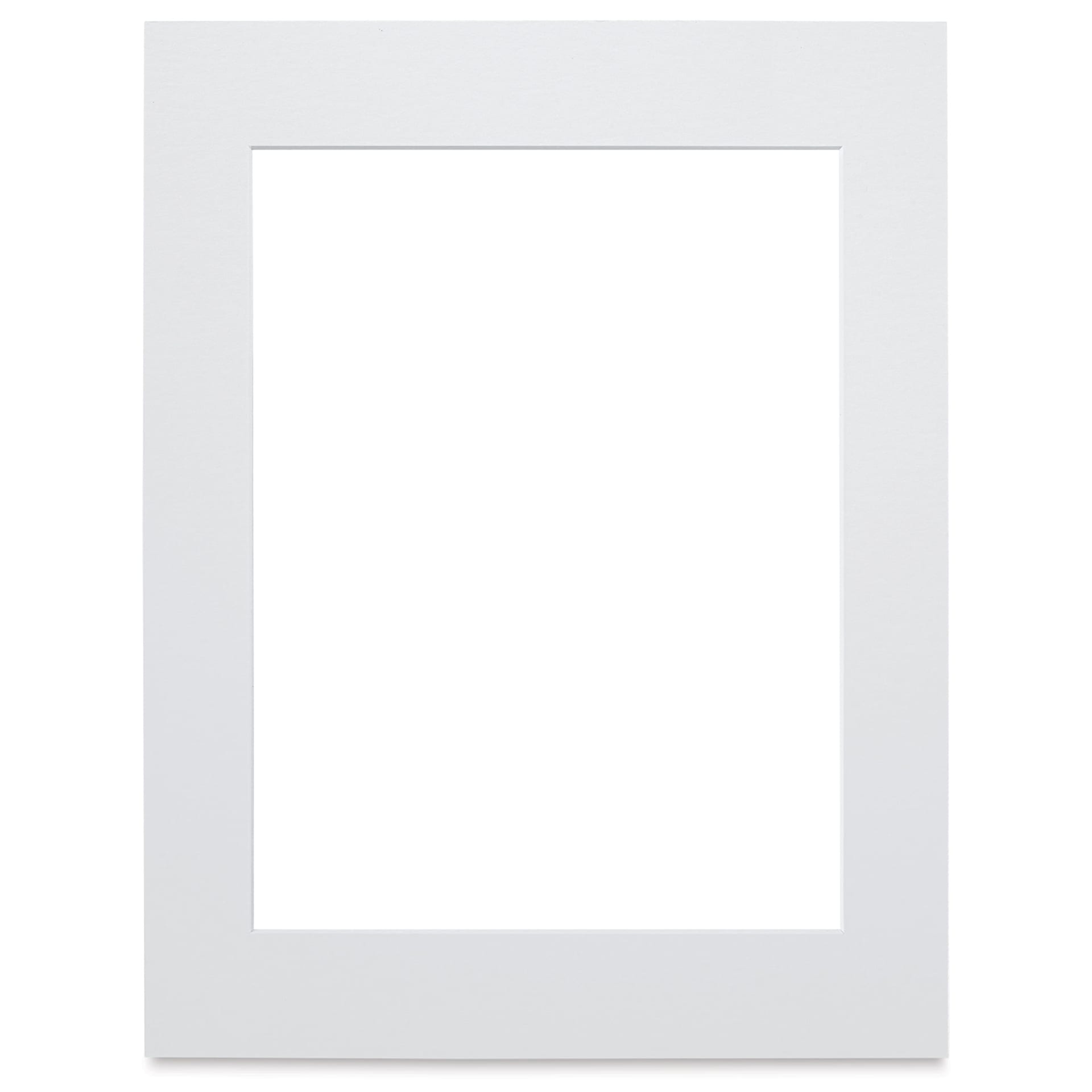 Blick White Core Pre-Cut Mat - Manor White, 11" x 14" (8" x 10-1/2" Opening) out of packaging Blick White Core Pre-Cut Mat - Manor White, 11" x 14" (8" x 10-1/2" Opening) out of packaging