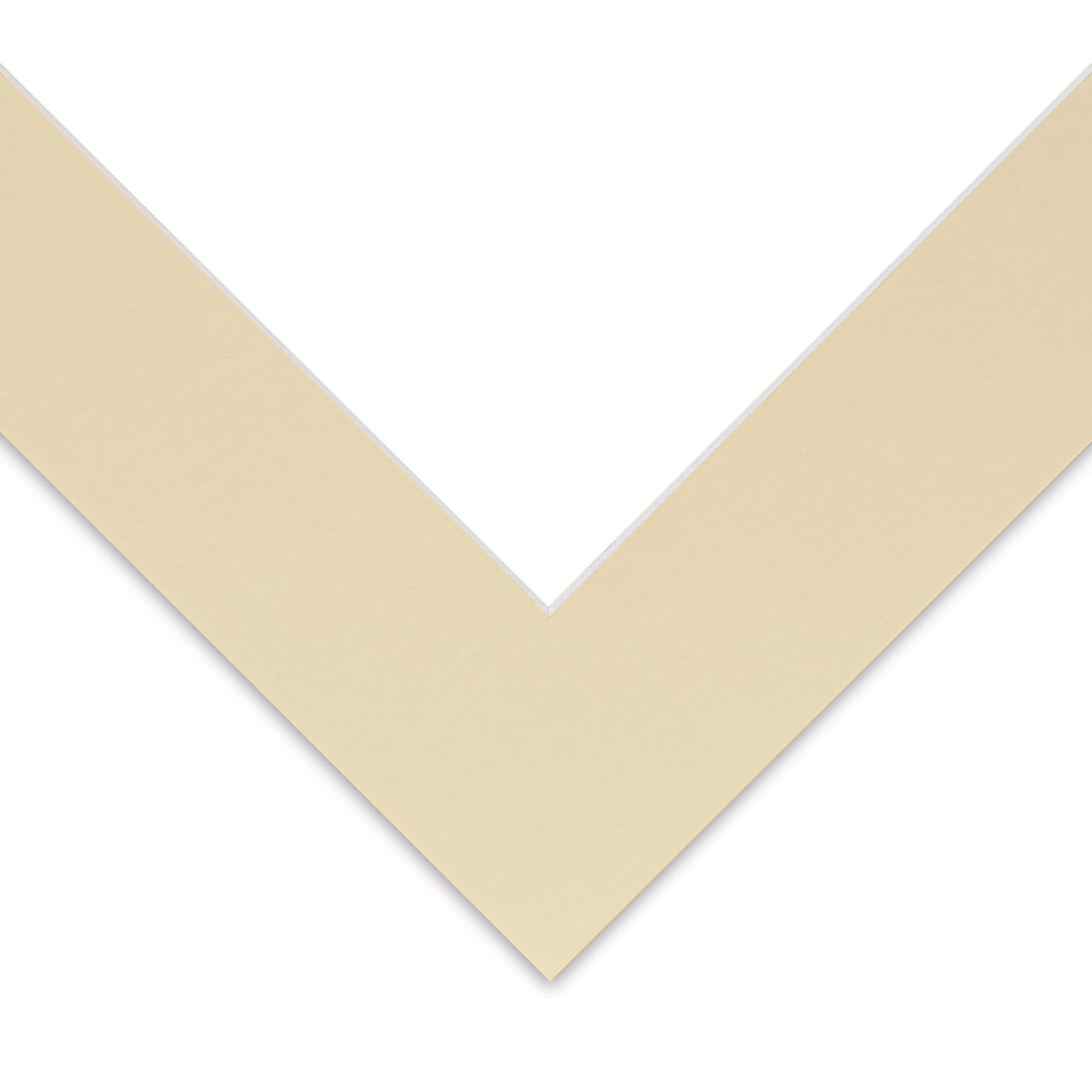 Blick Pre-Cut Mat Single - Cream, 9" x 12" (5-1/2" x 8-1/2" Opening)