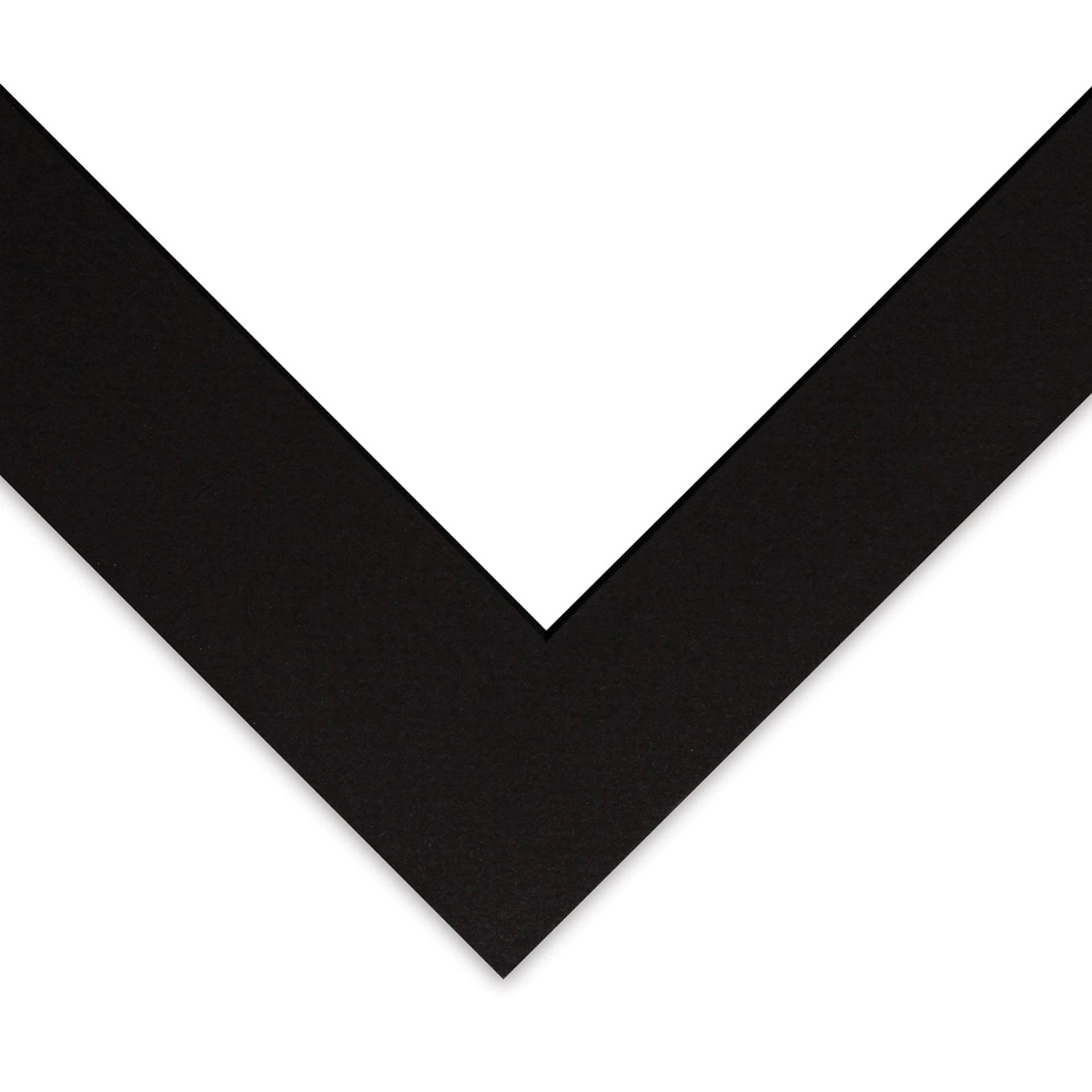 Blick Black Core Pre-Cut Mat - 11" x 14" w/ 7-1/2" x 9-1/2" opening