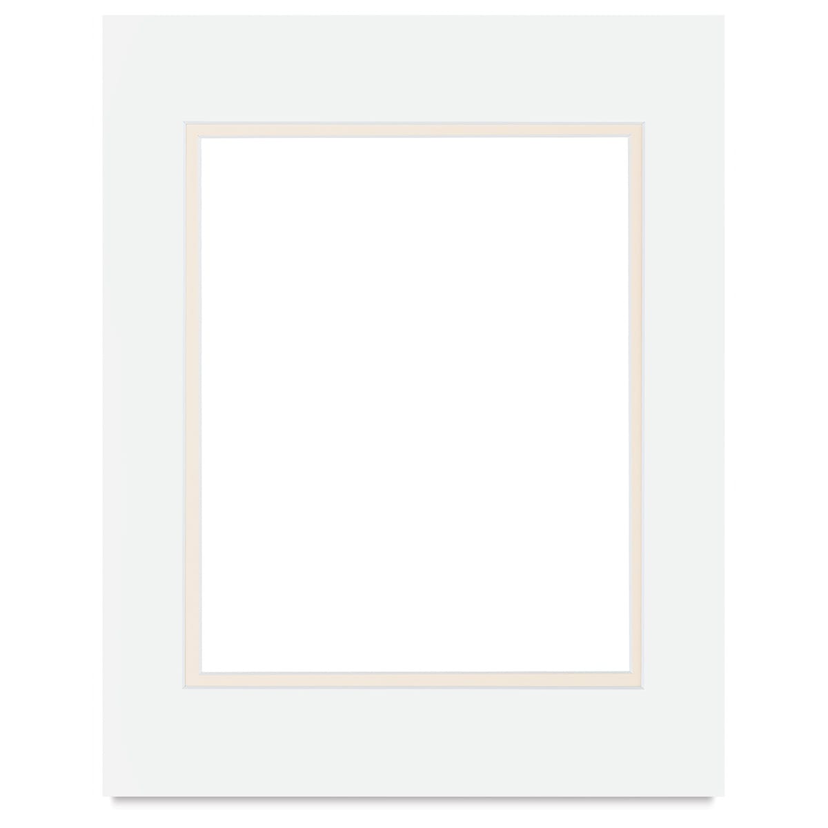 Blick White Core Pre-Cut Double Mats