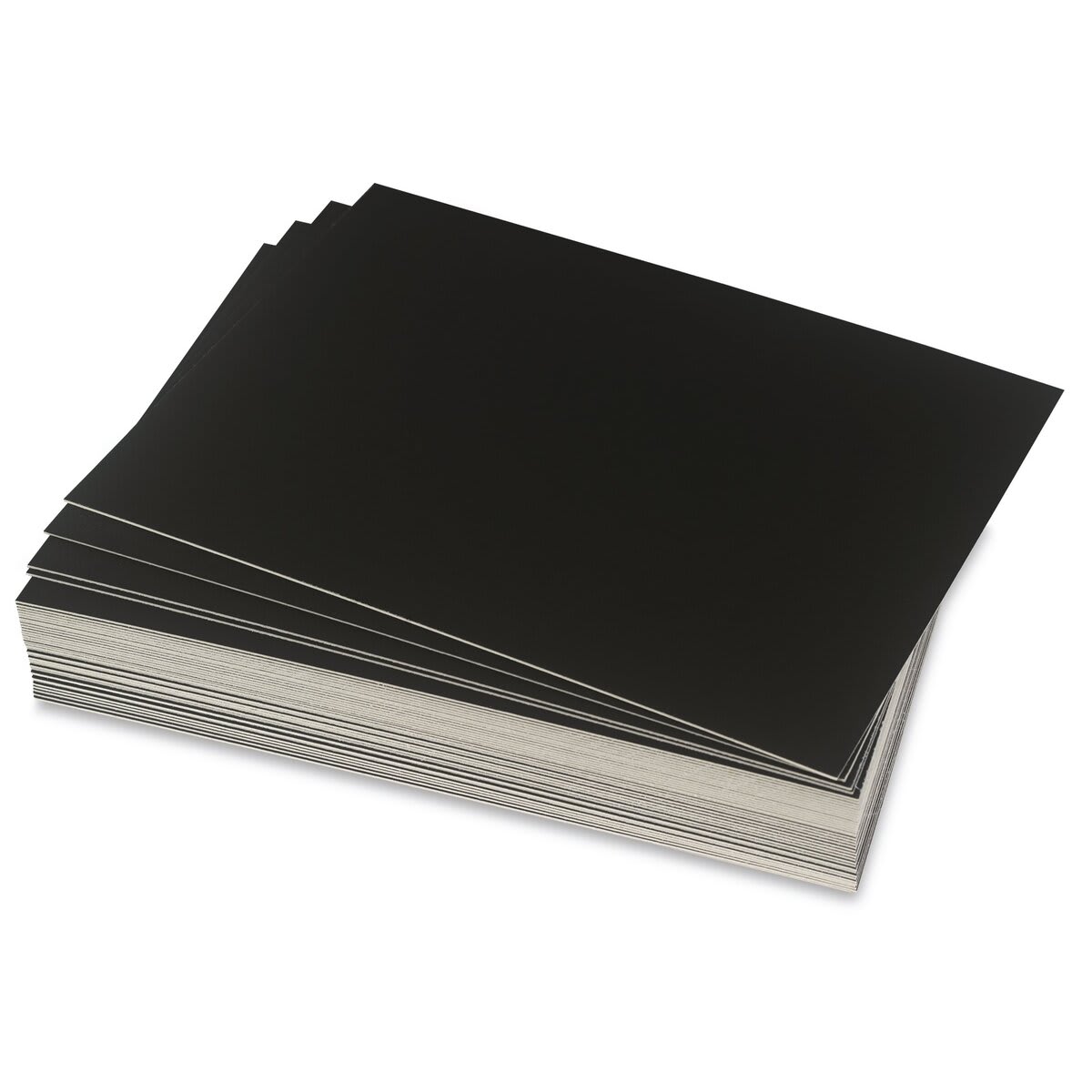 Crescent Black Matboard, 5" x 7" School Class Pack, Pkg of 40
