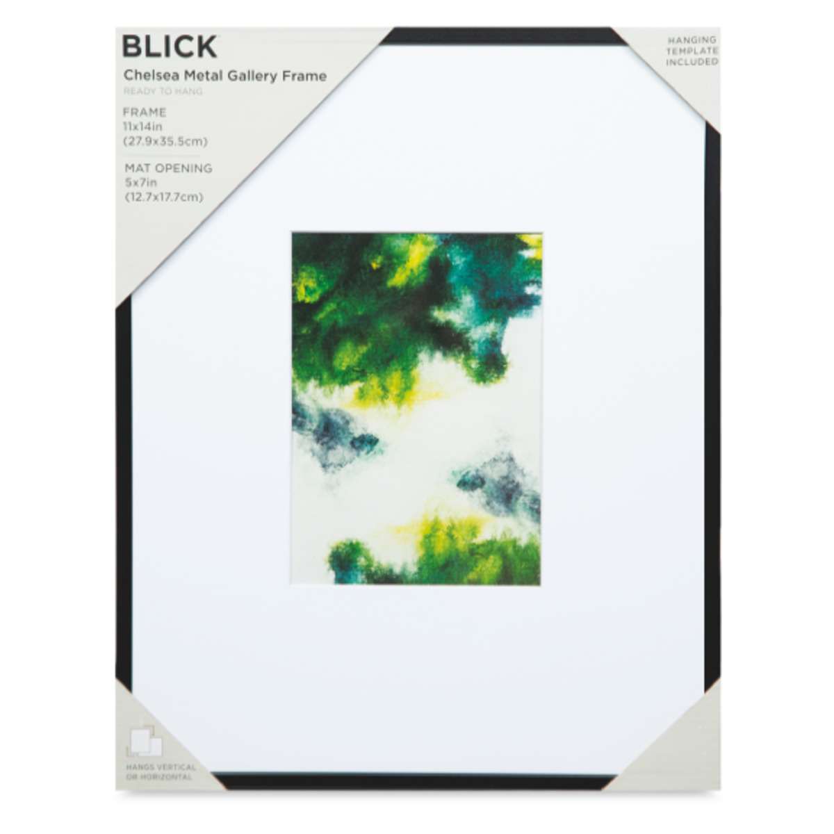 Blick Chelsea Metal Gallery Frame - Black, 11" x 14", in packaging Blick Chelsea Metal Gallery Frame - Black, 11" x 14", in packaging