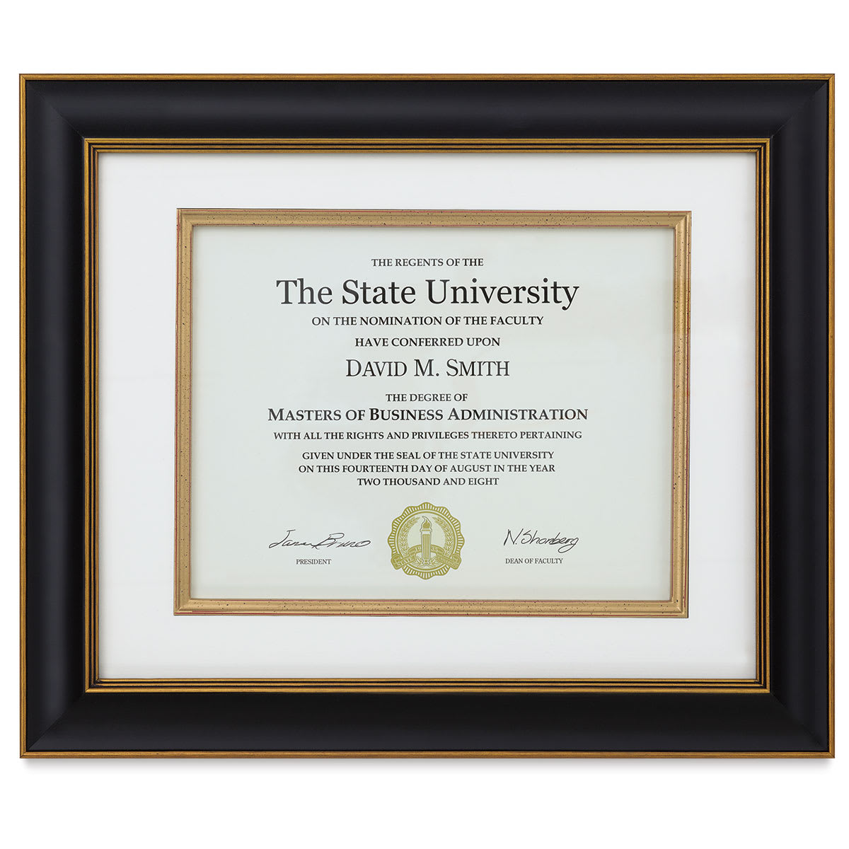 Nielsen Bainbridge Tuscan Wood Document Frame Nielsen Bainbridge Tuscan Wood Document Frame