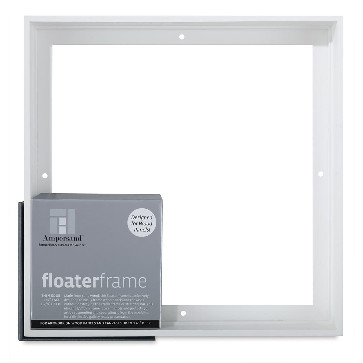 Ampersand FloaterFrames - White