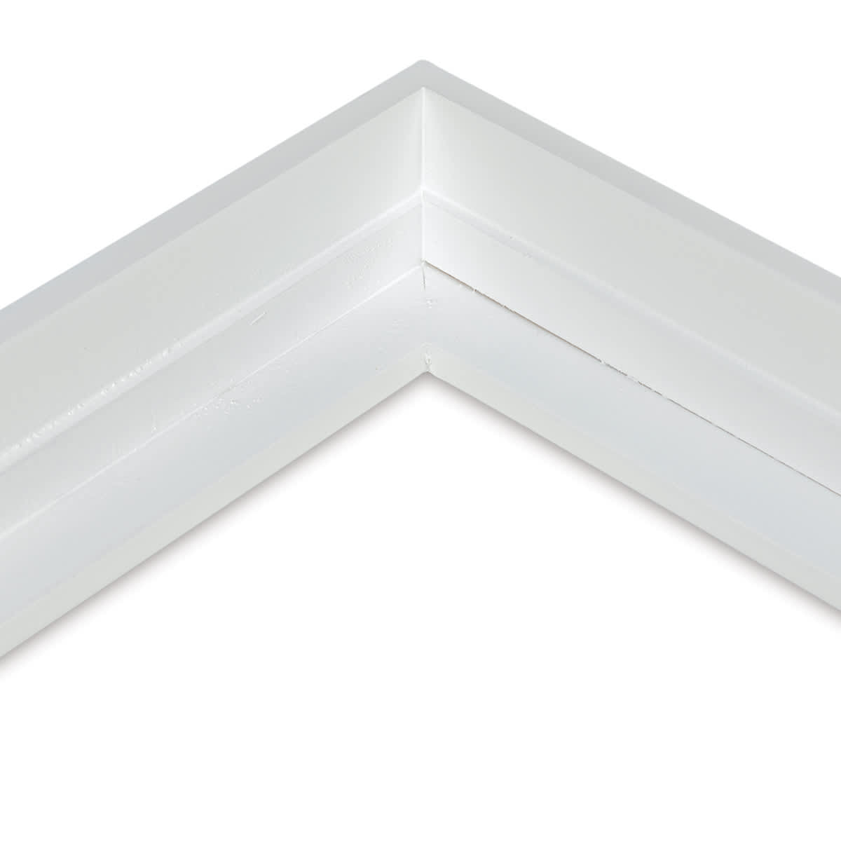 Ampersand Floaterframe - Thin, White 6" x 6", 1-1/2" Ampersand Floaterframe - Thin, White 6" x 6", 1-1/2"