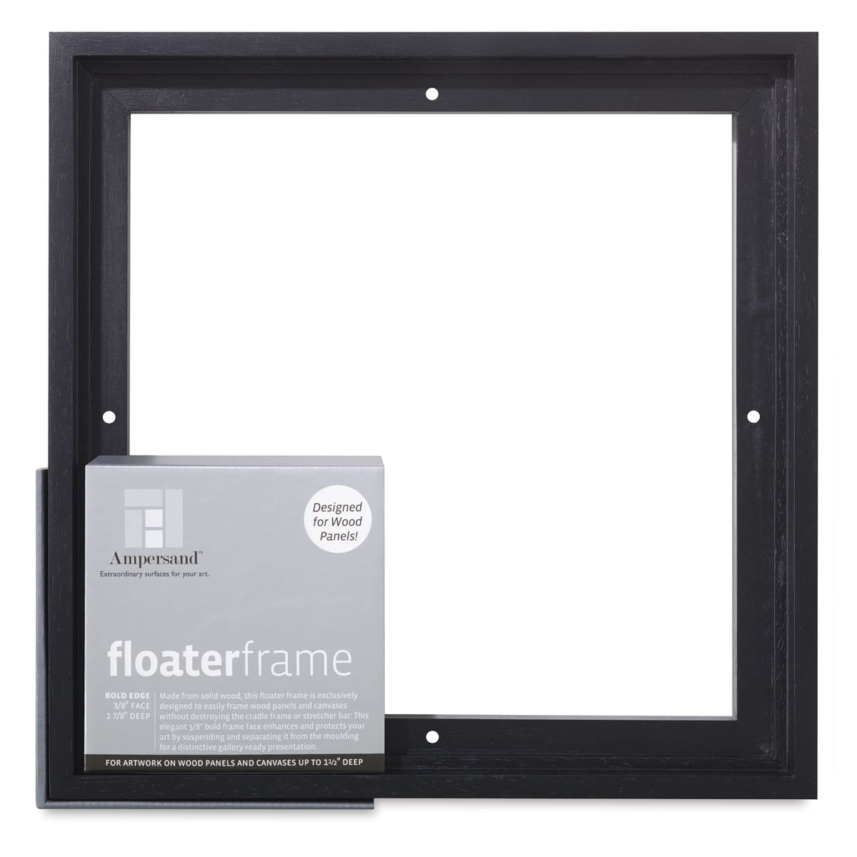 Ampersand FloaterFrames - Black