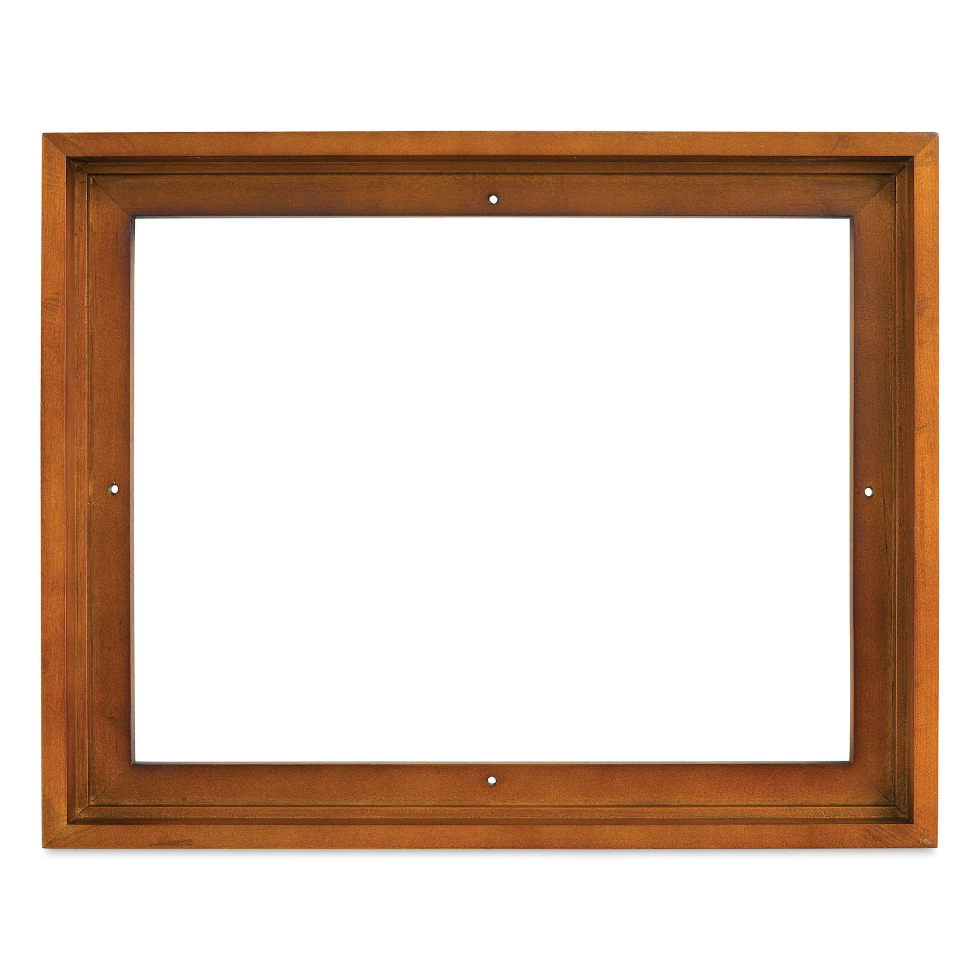 Ampersand Floaterframe - Bold, Walnut, 11" x 14", 7/8", front view