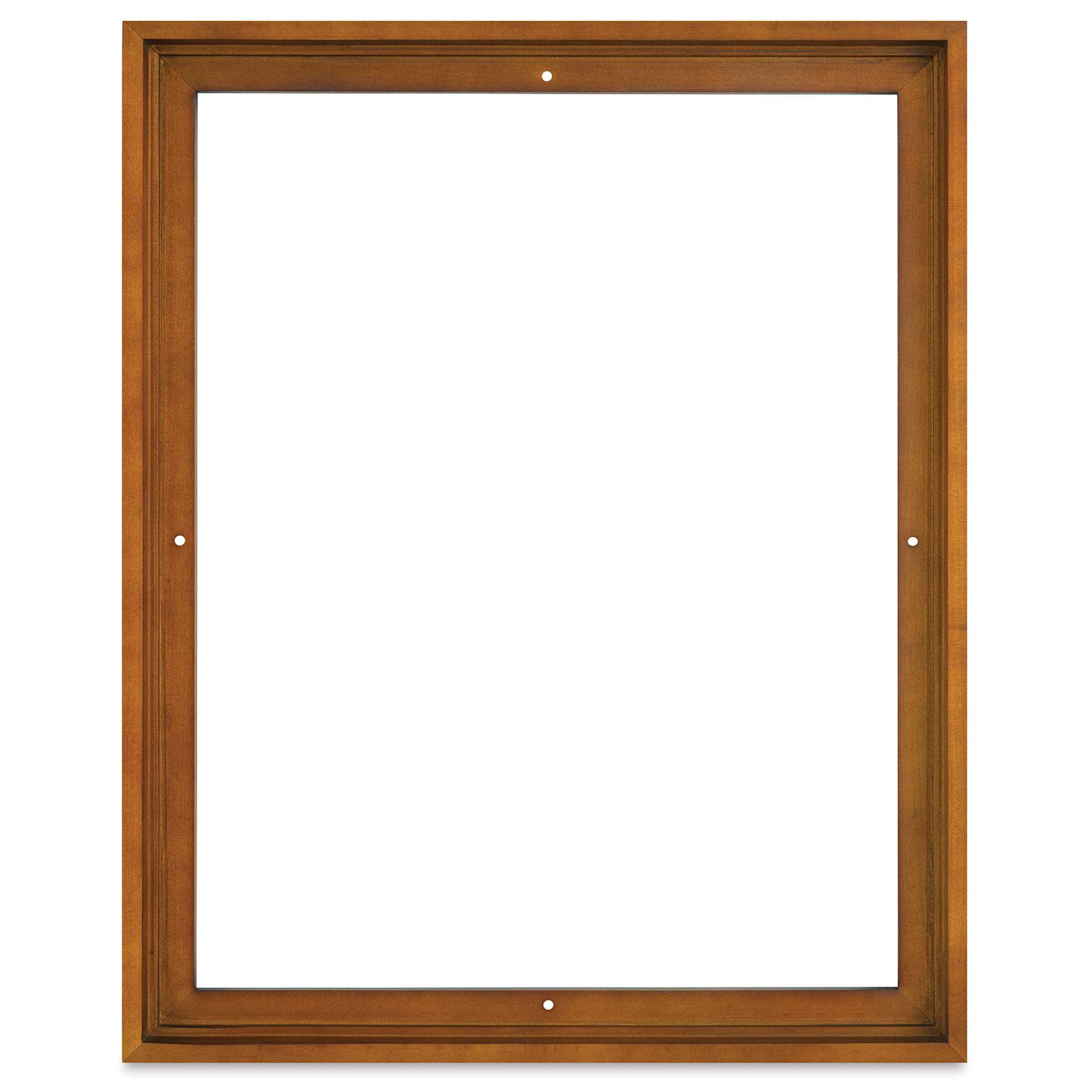 Ampersand Floaterframe - Bold, Walnut, 16" x 20", 7/8", front view